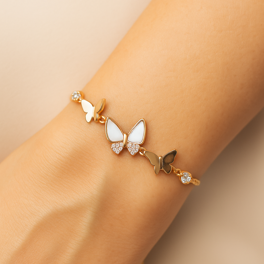 Trio Butterfly Bracelet