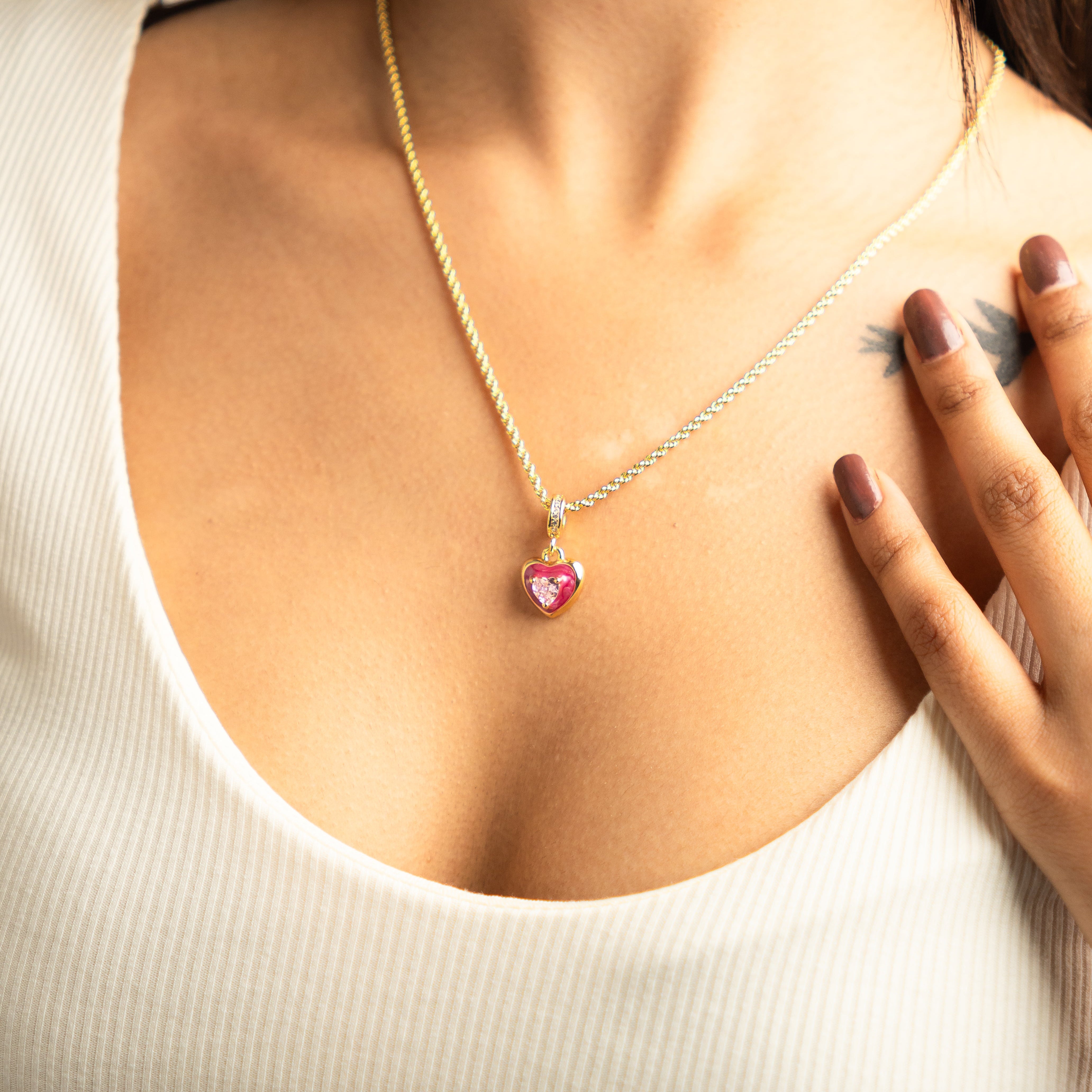 Embrace of Love Necklace Set