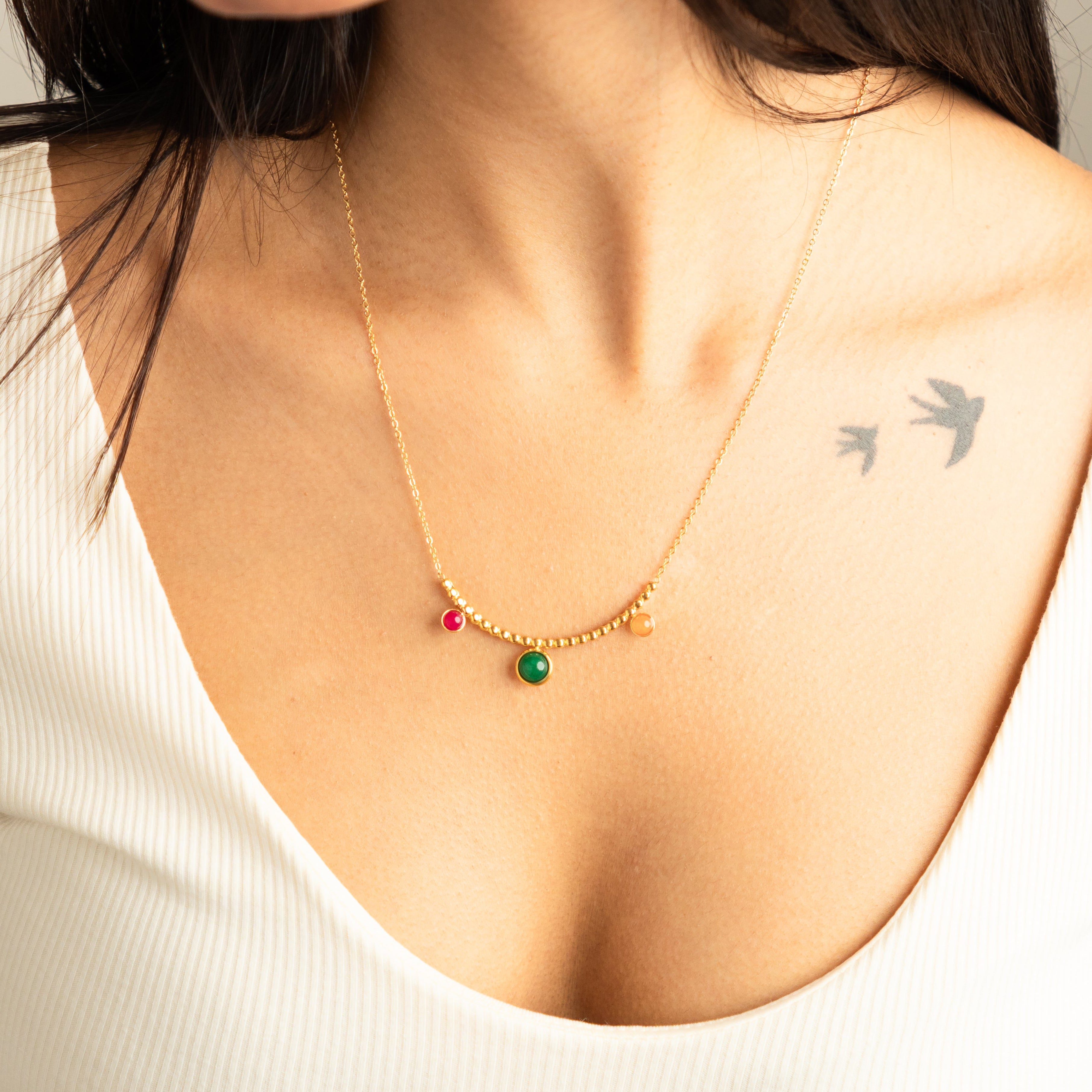 The Elysian Rainbow Necklace