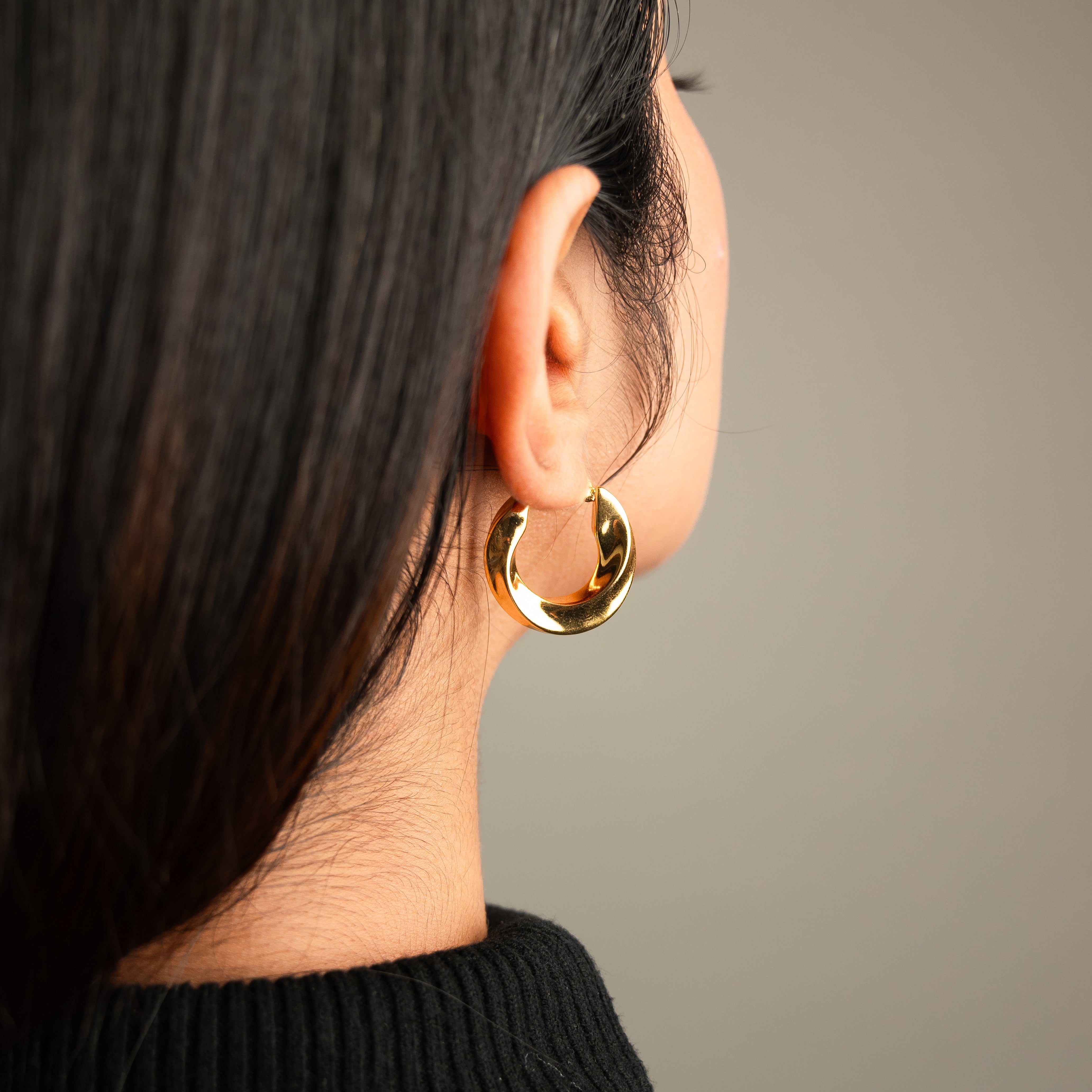Rope Hoop Earrings