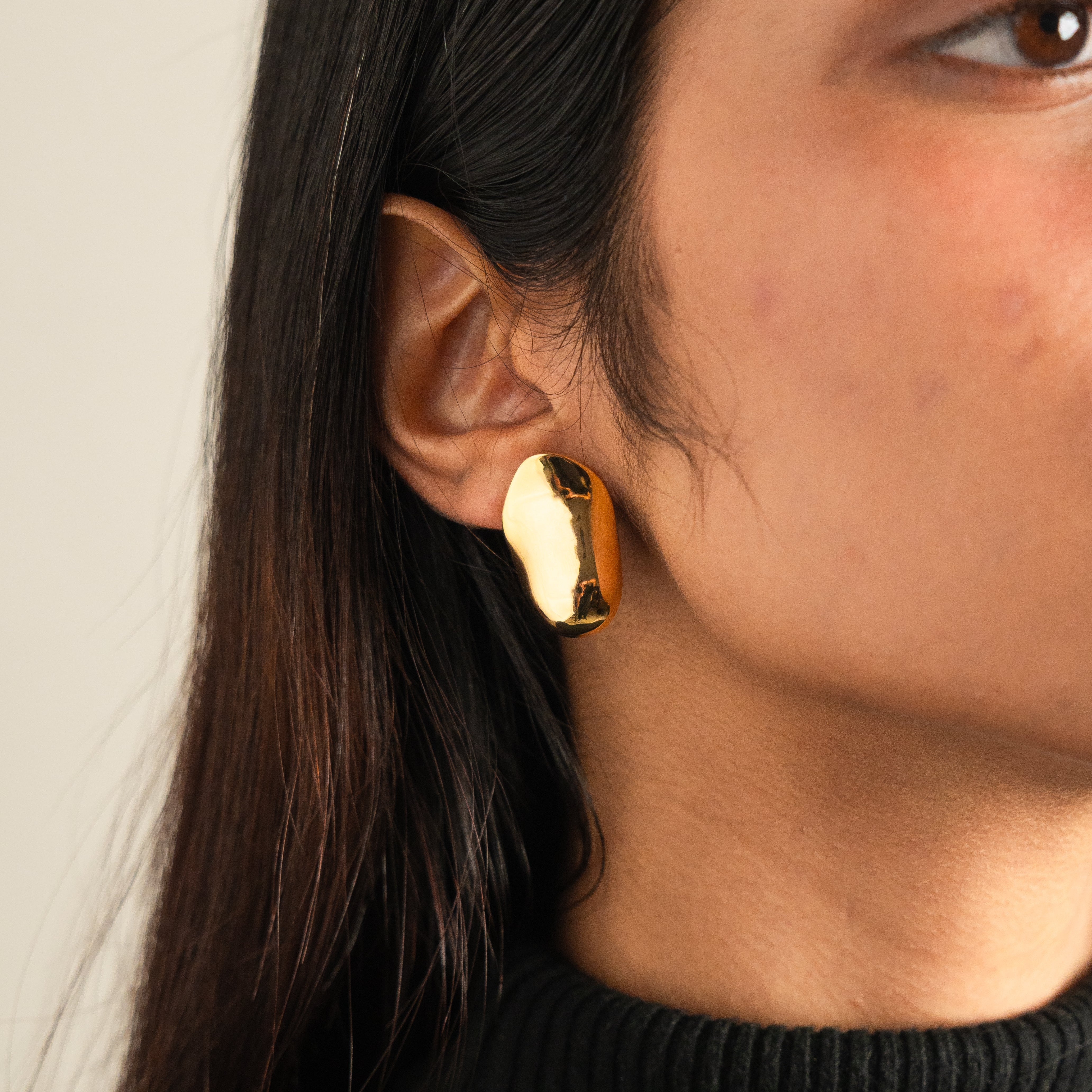 Molten Pearl Earrings