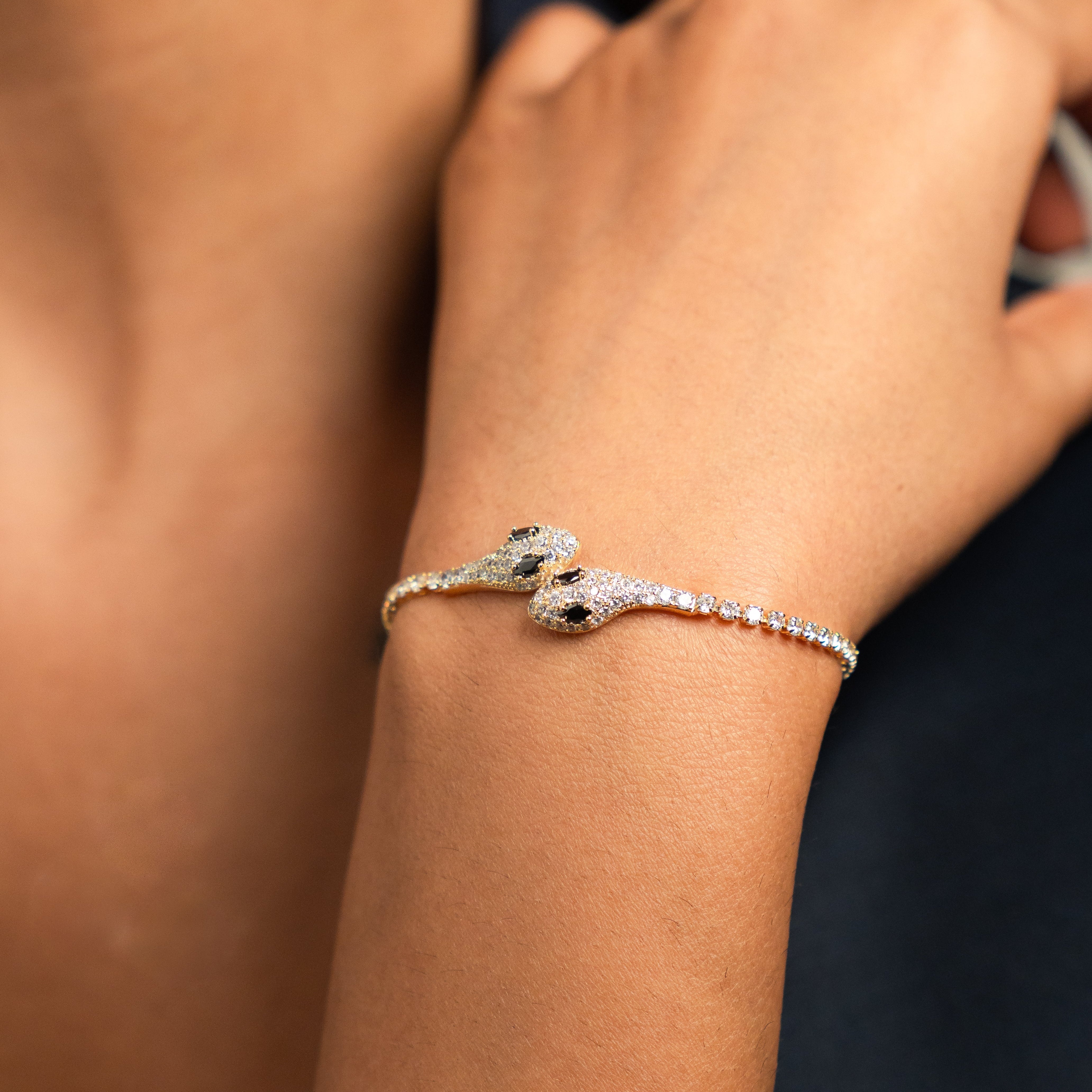 Twilight Dual Snake Bracelet