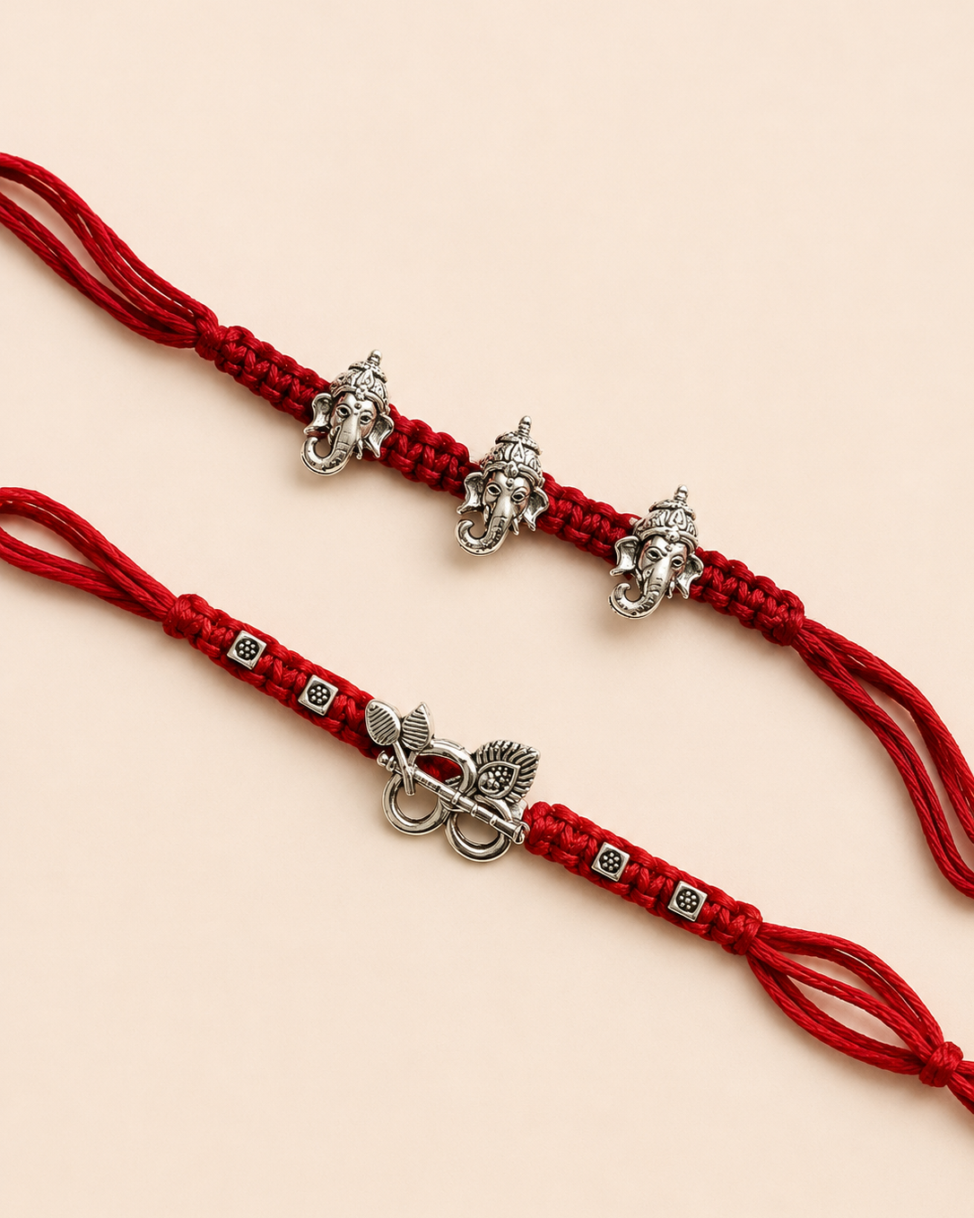 Ganpati Rakhi Set