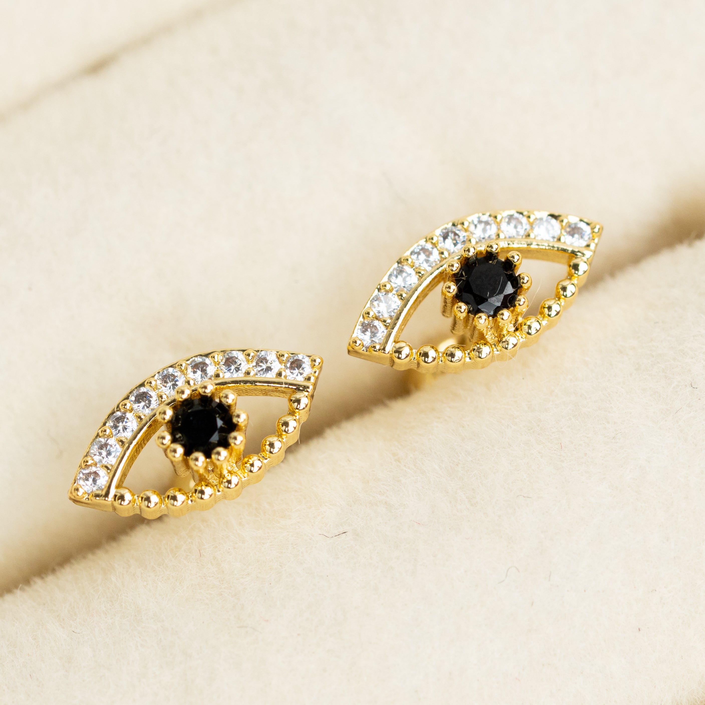 Evil Eye Stud Earrings