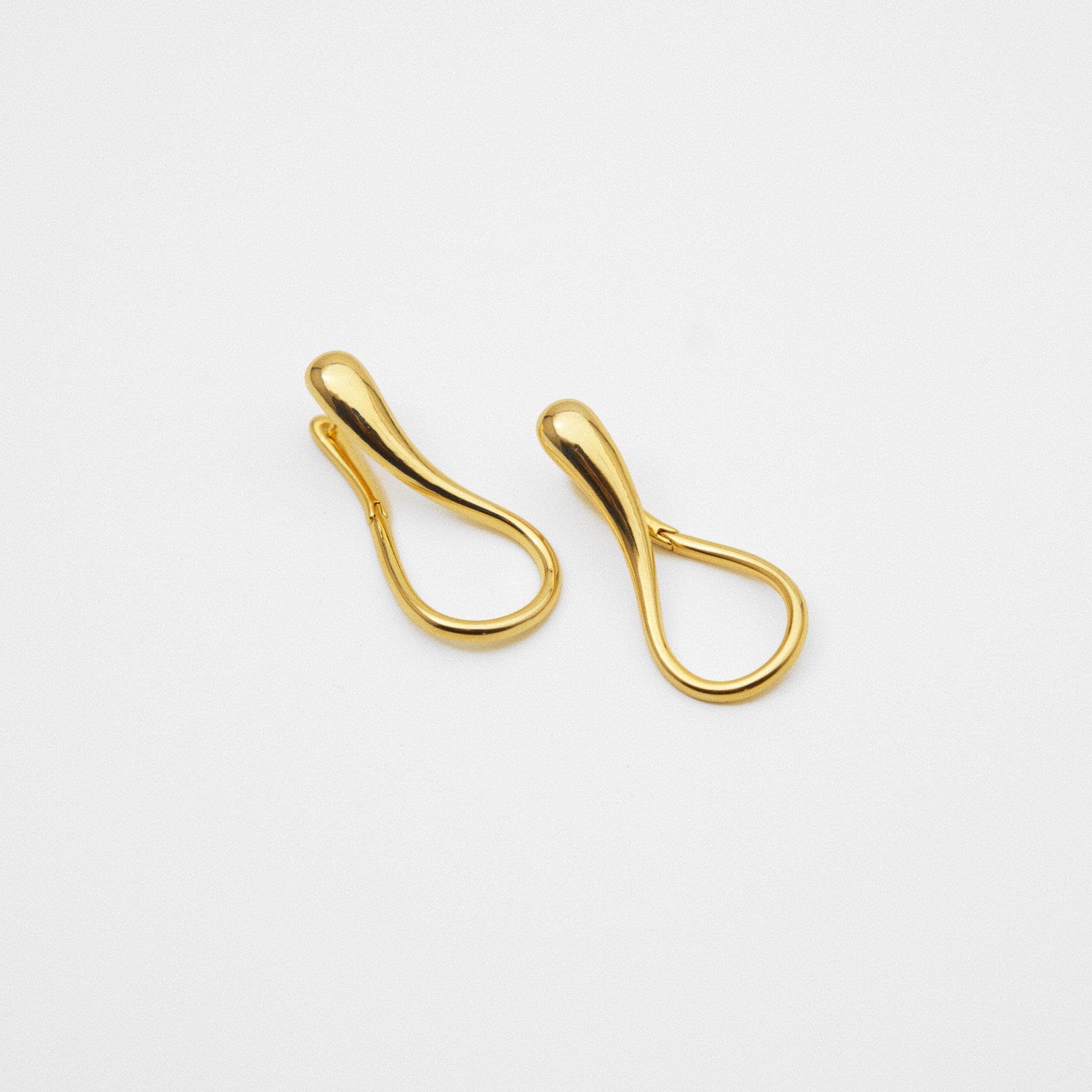 Molten U-Shaped Earrings