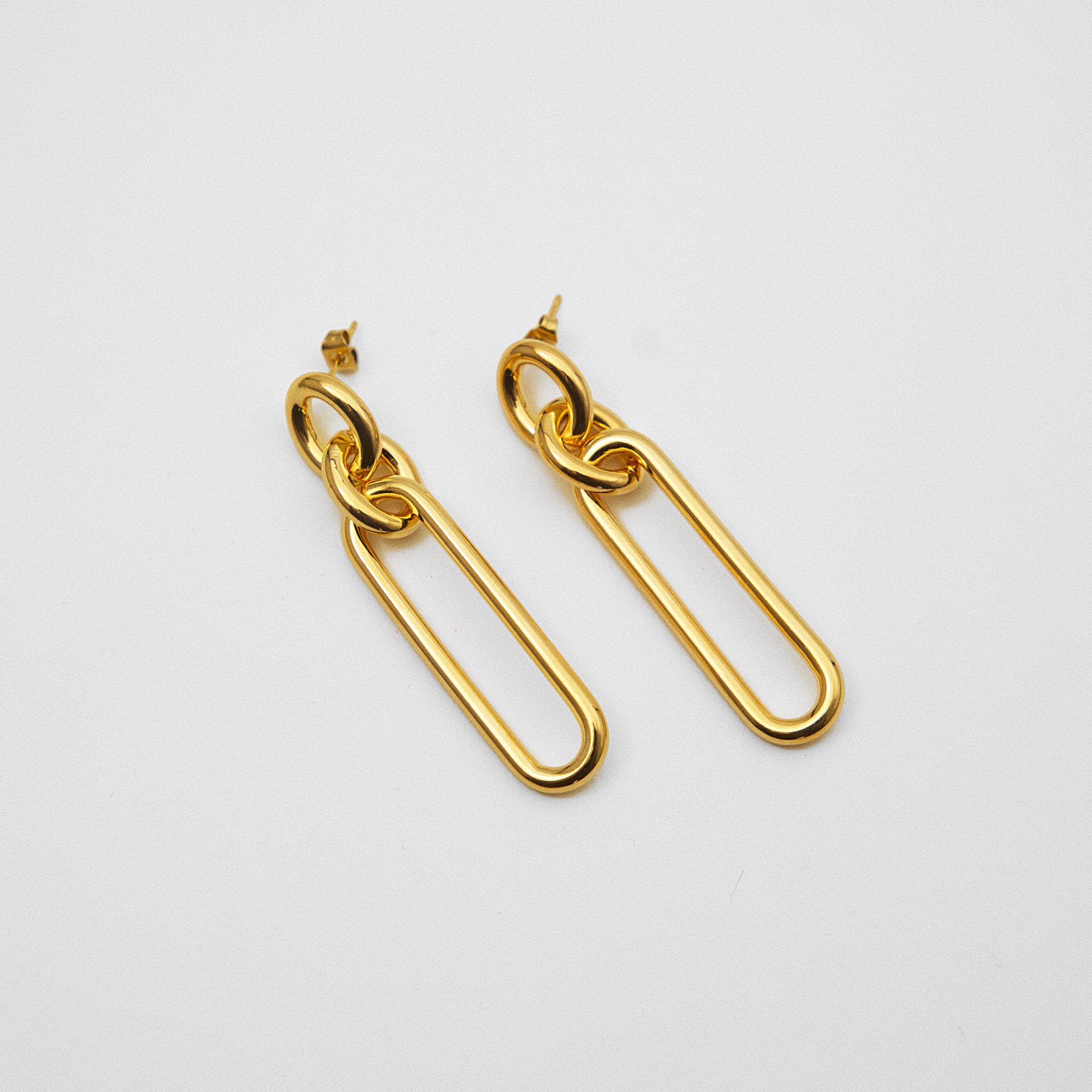 Bar Clip Statement Earrings