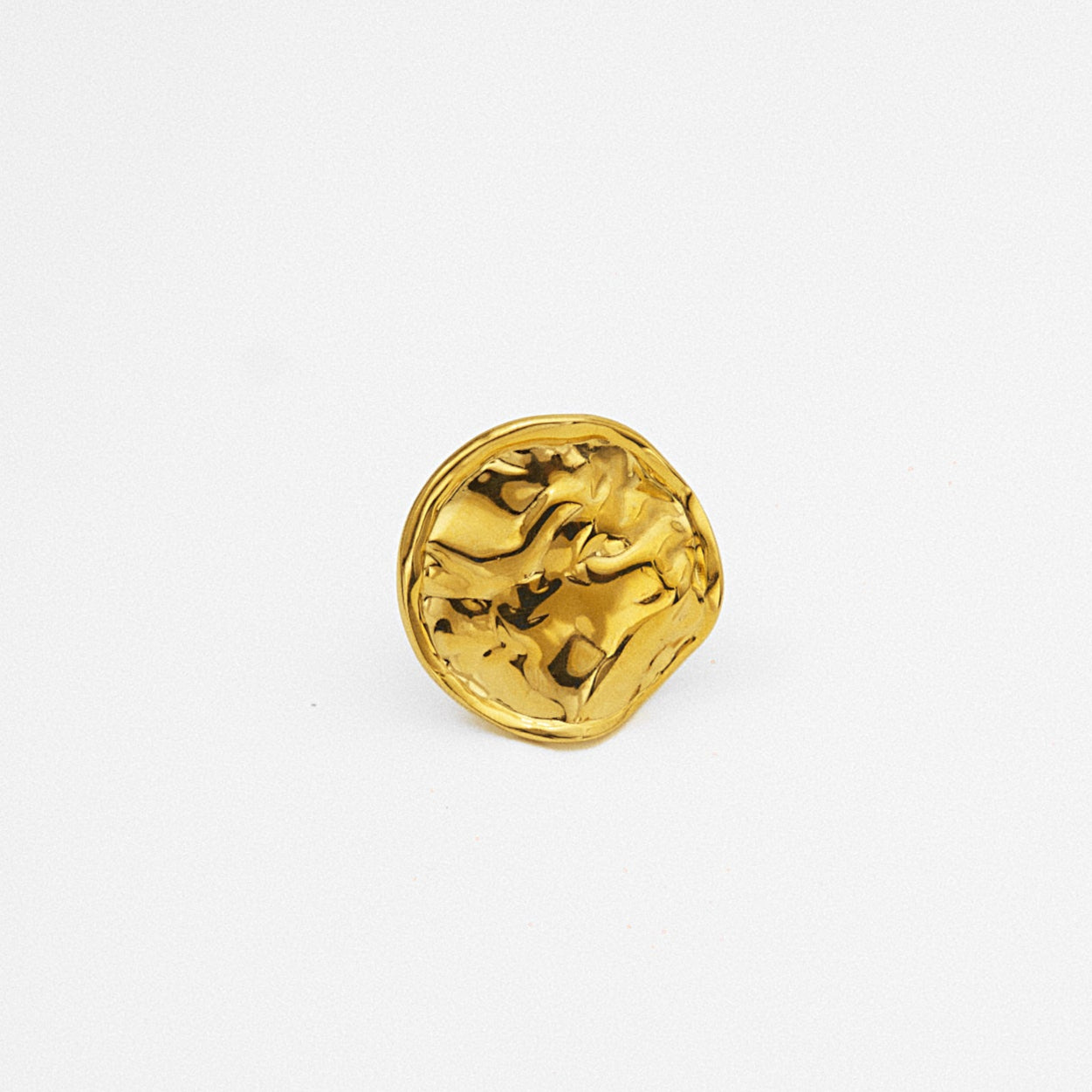 Abstract Coil Statement Ring