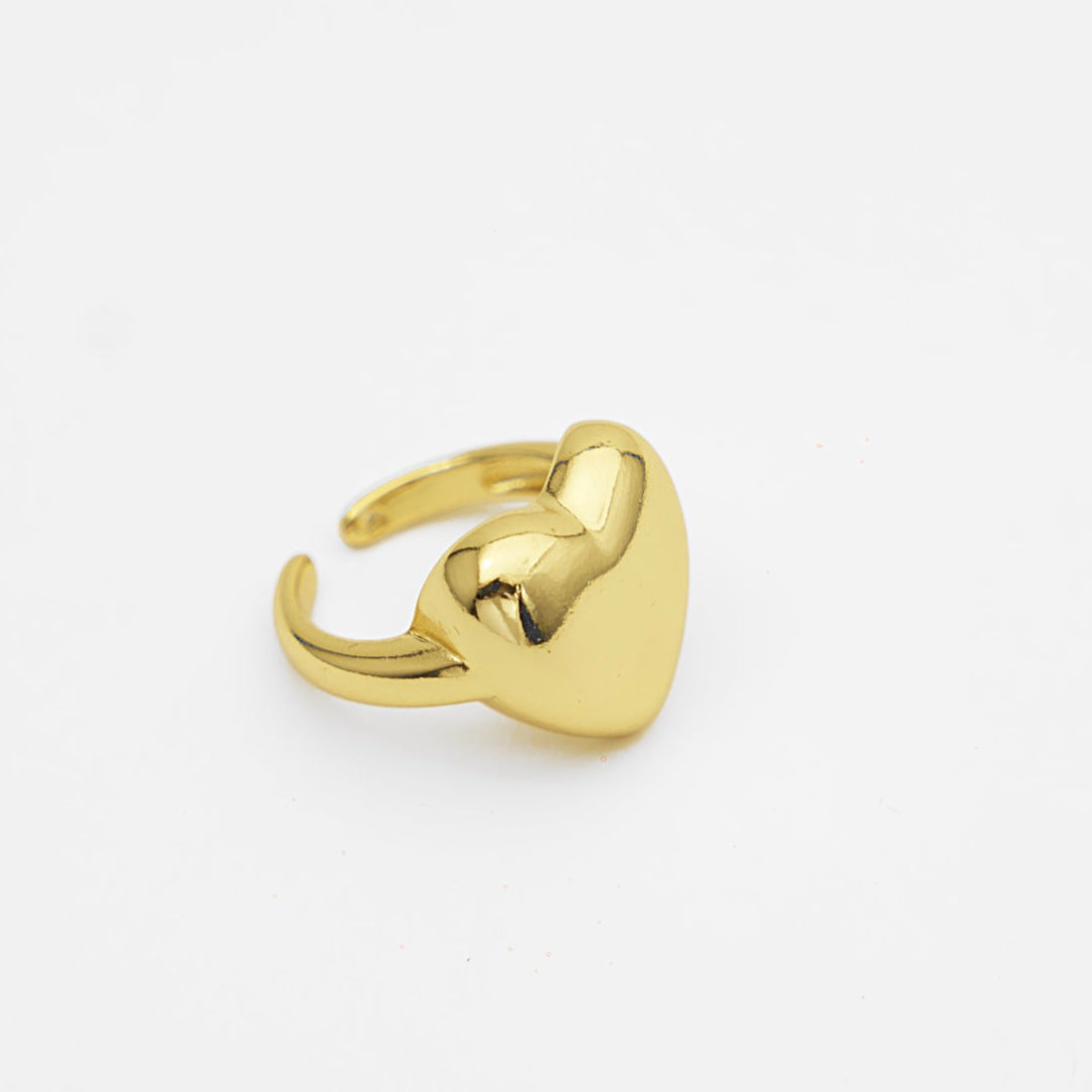 Chunky Heart Ring