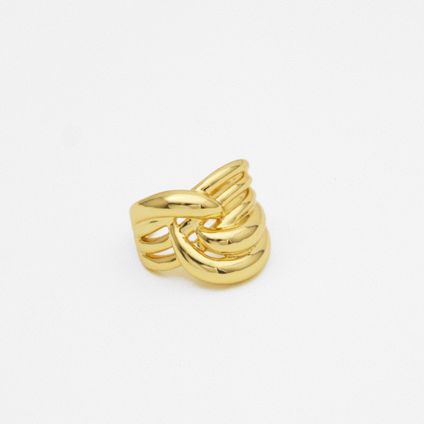 Multi Rope Chunky Ring