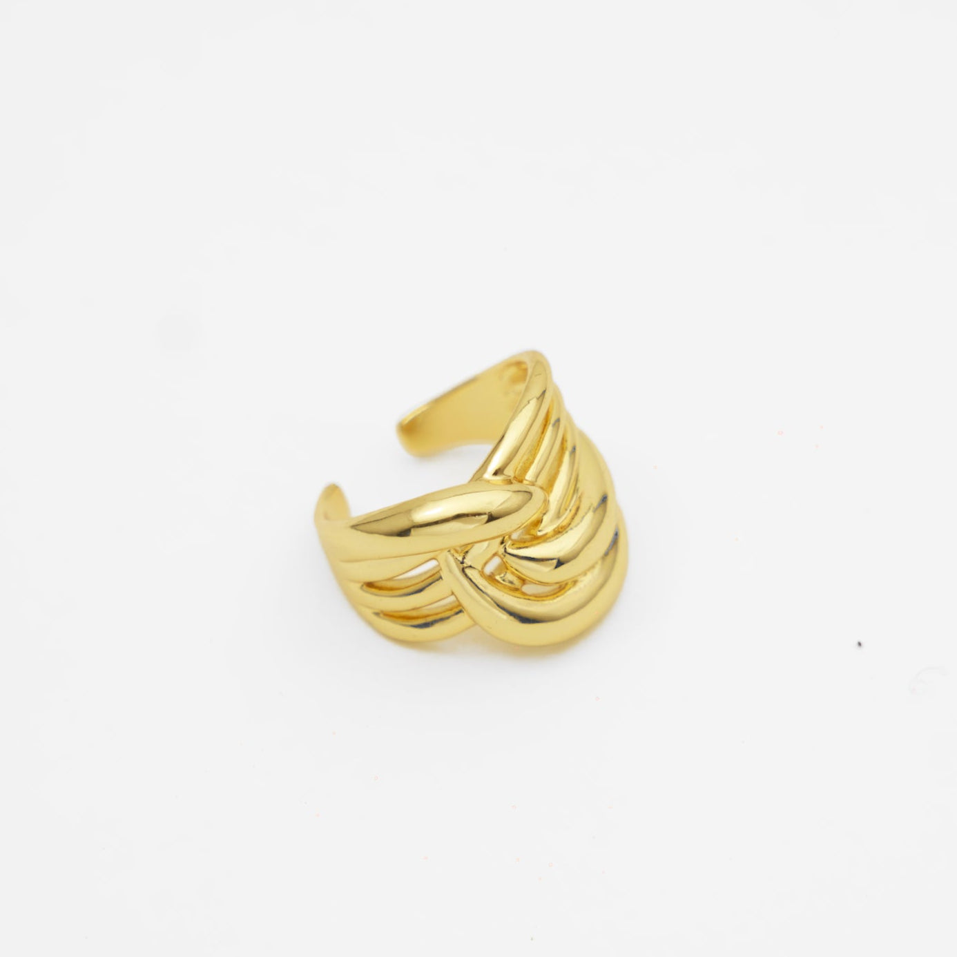 Multi Rope Chunky Ring
