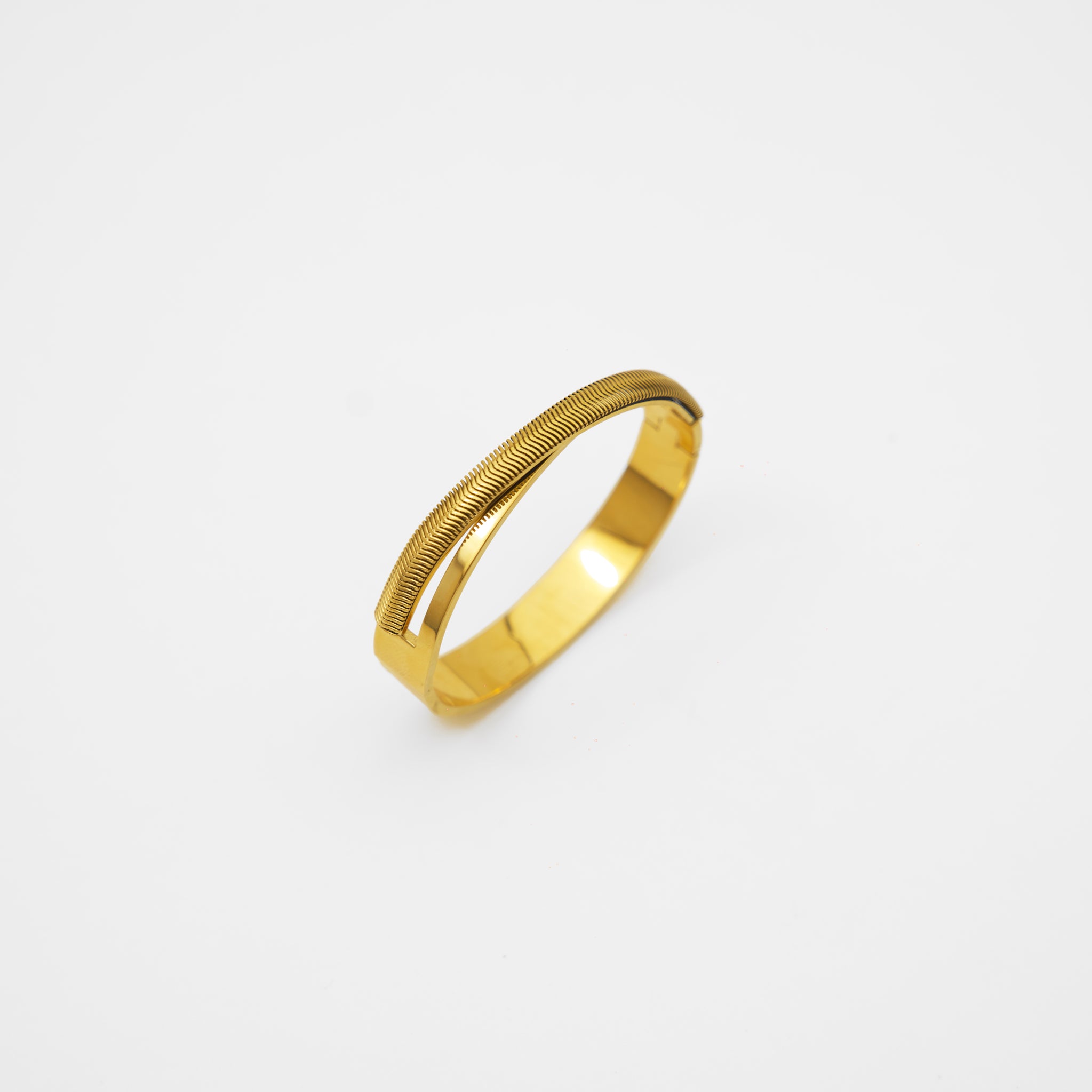 Dual Twister Bangle