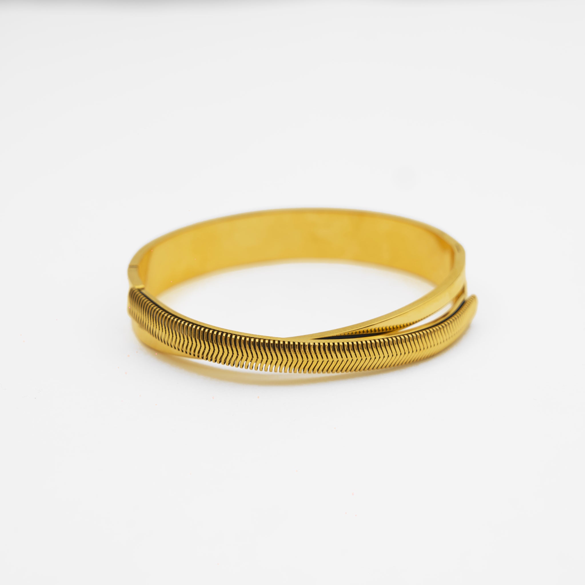 Dual Twister Bangle