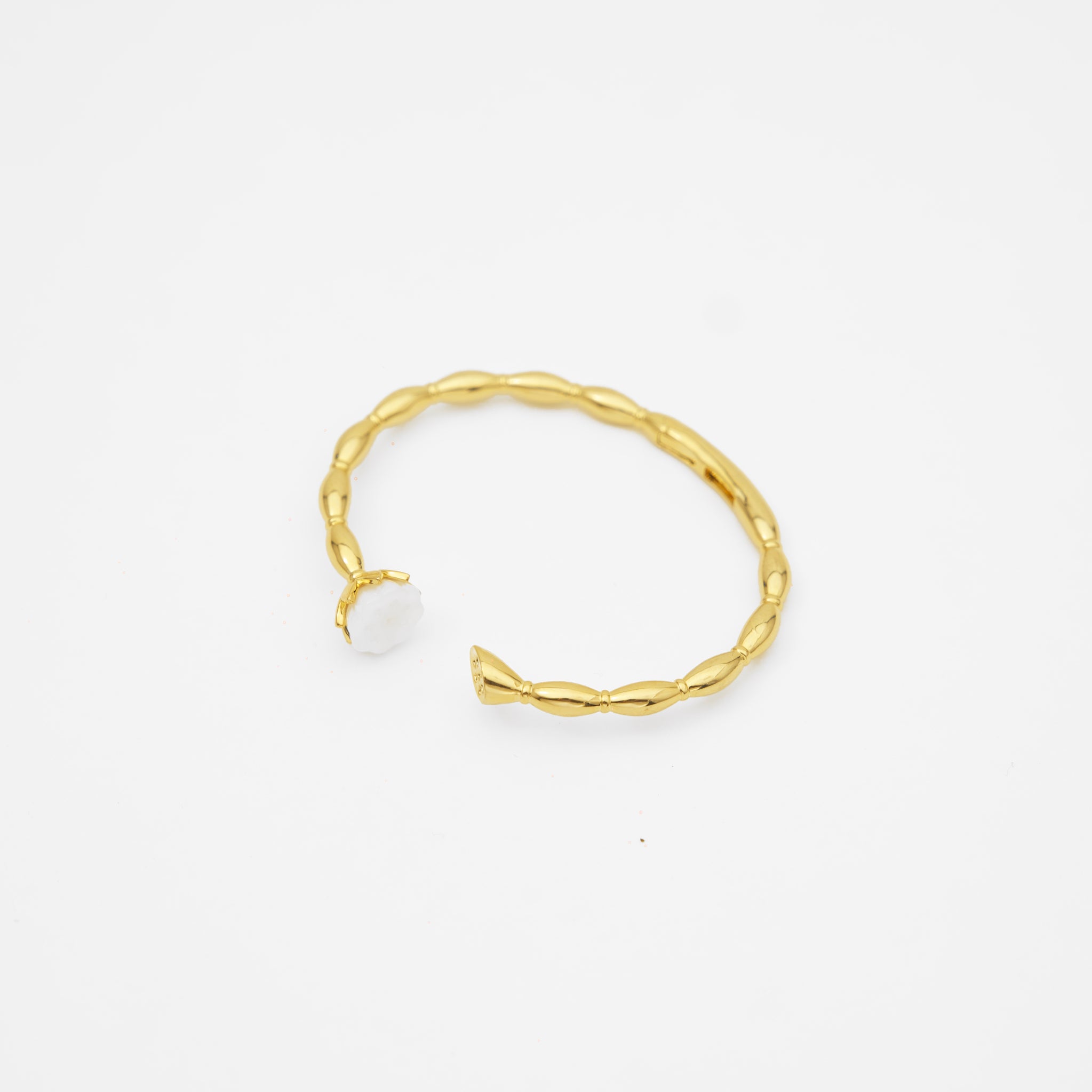 Opaline Floral Bangle