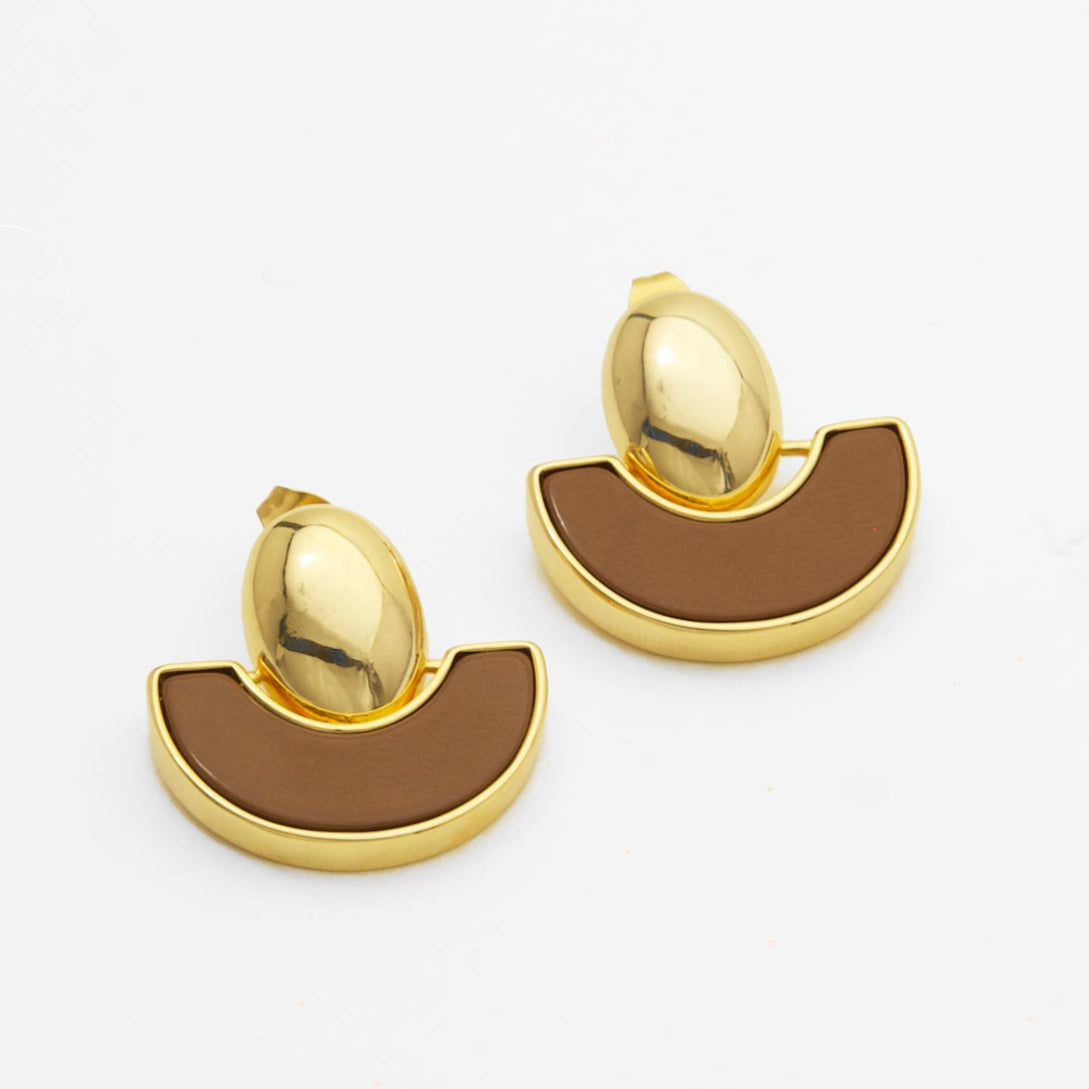 Amber Glide Earrings