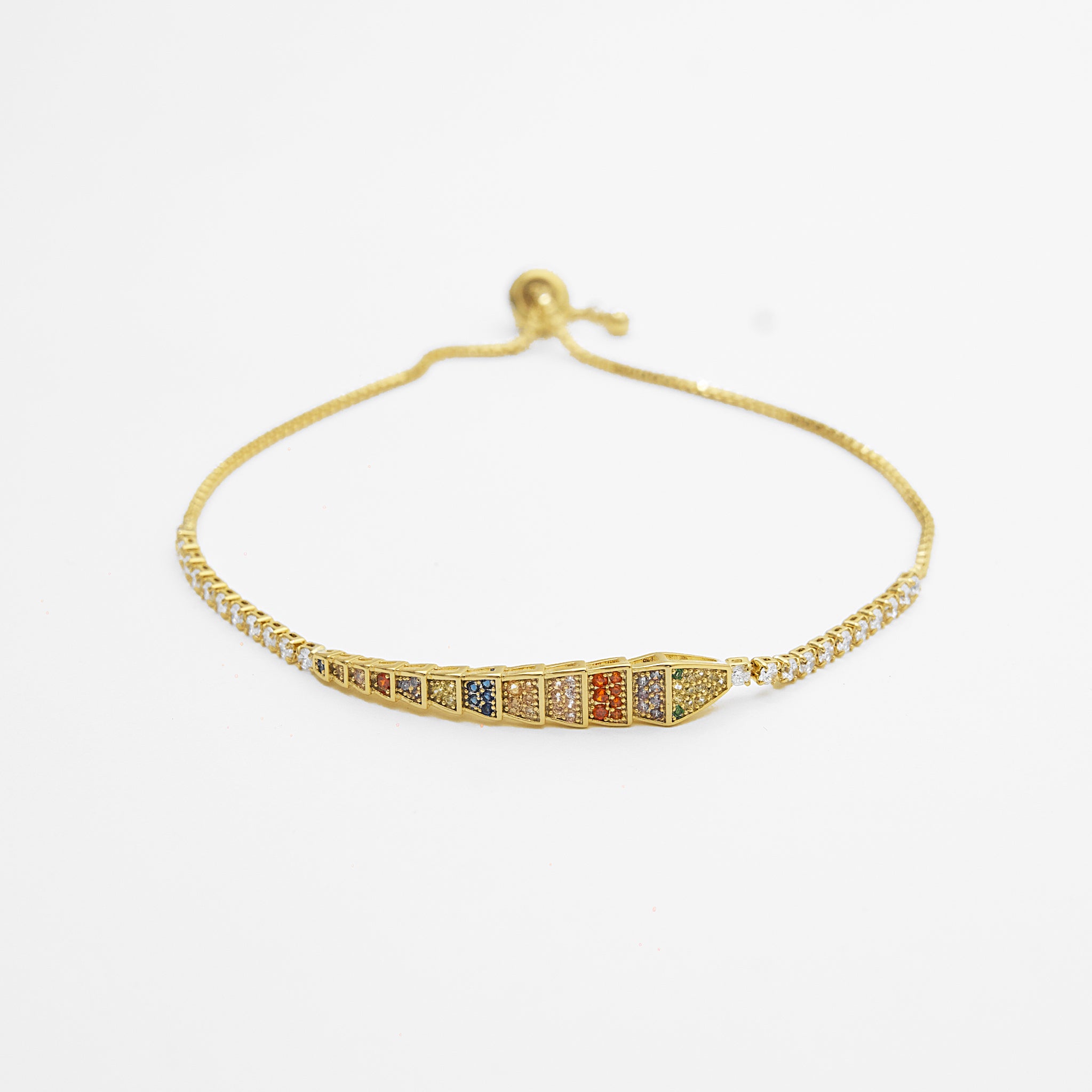 Psychedelic Snake Bracelet