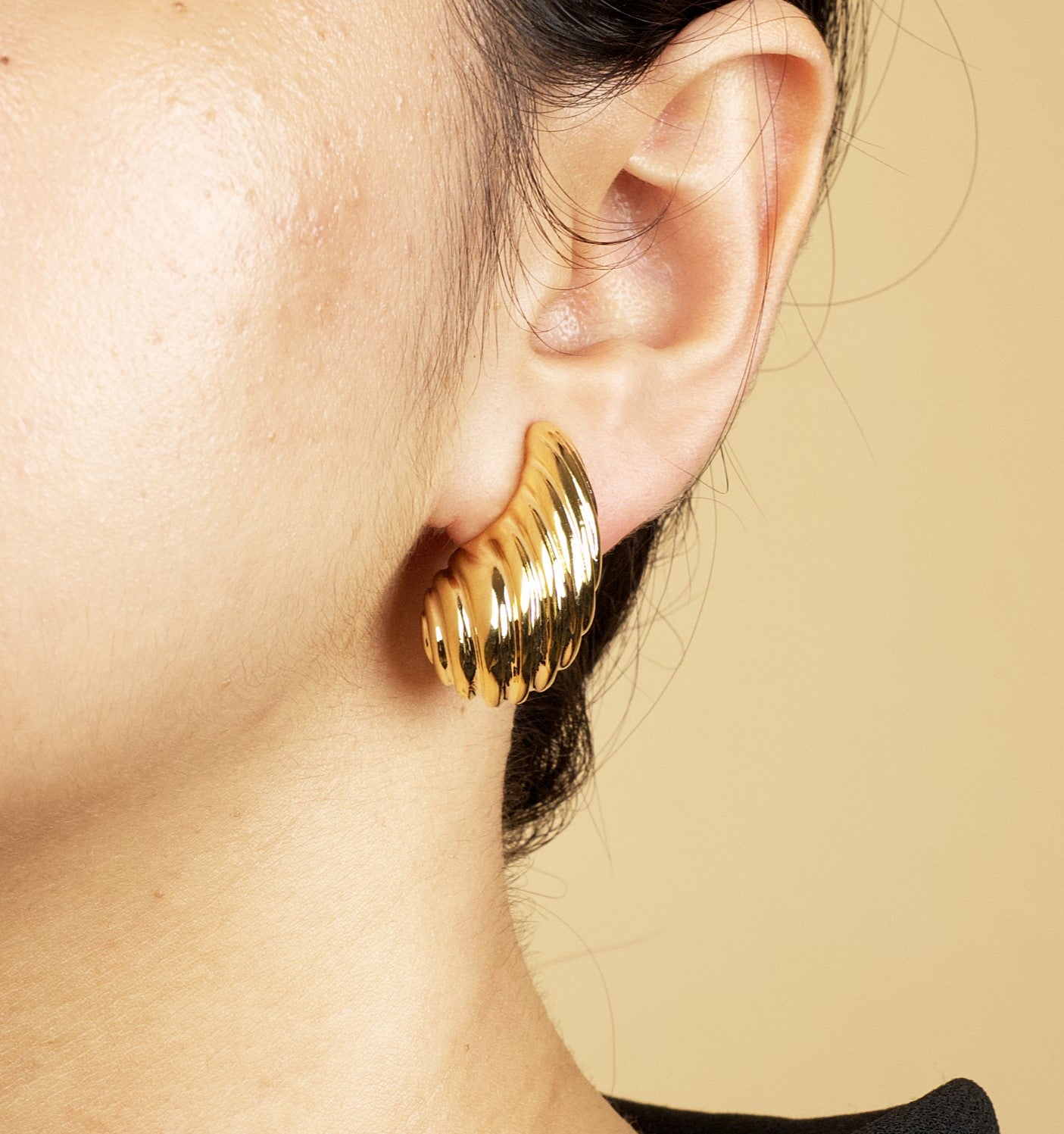 Spiral Teardrop Earrings