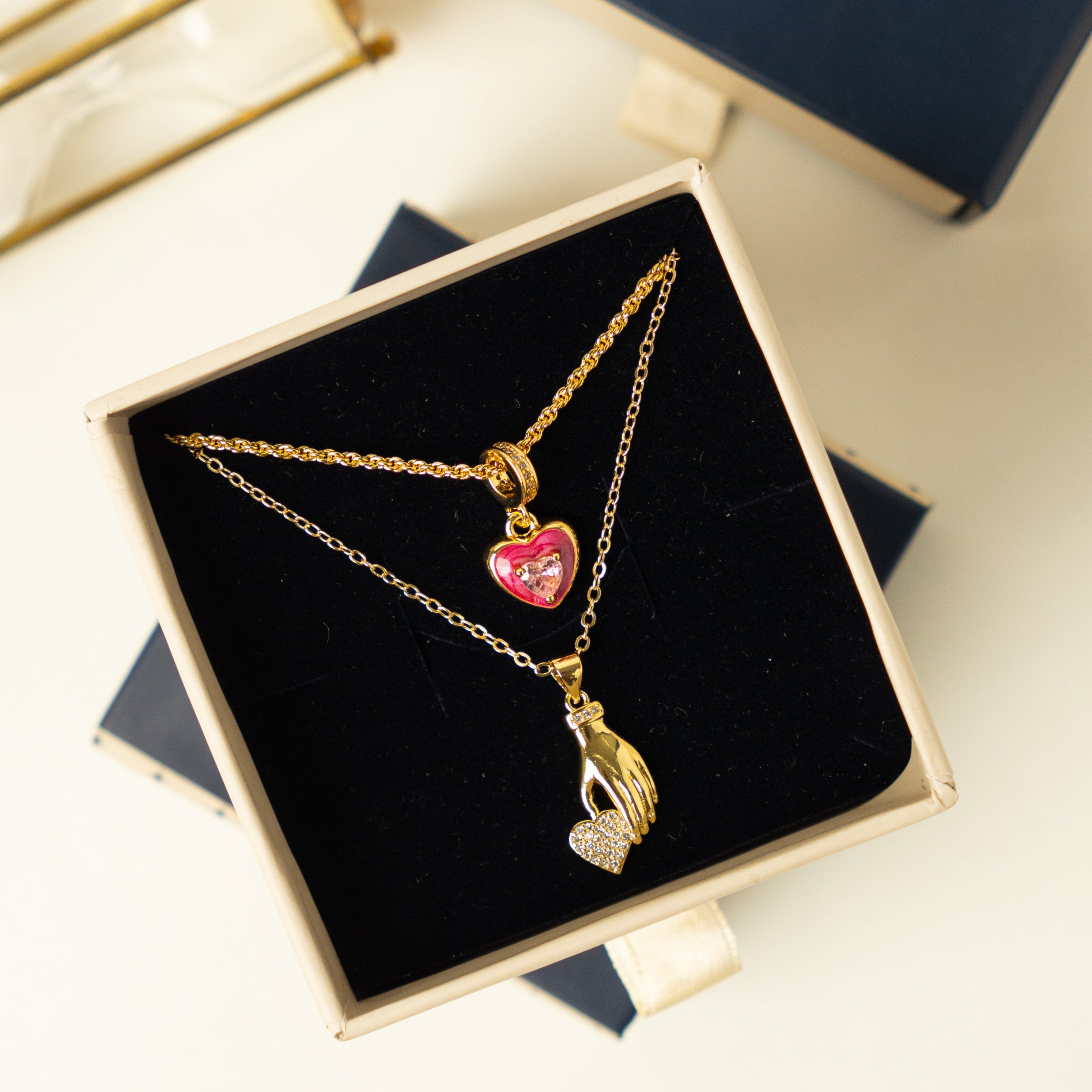 Embrace of Love Necklace Set