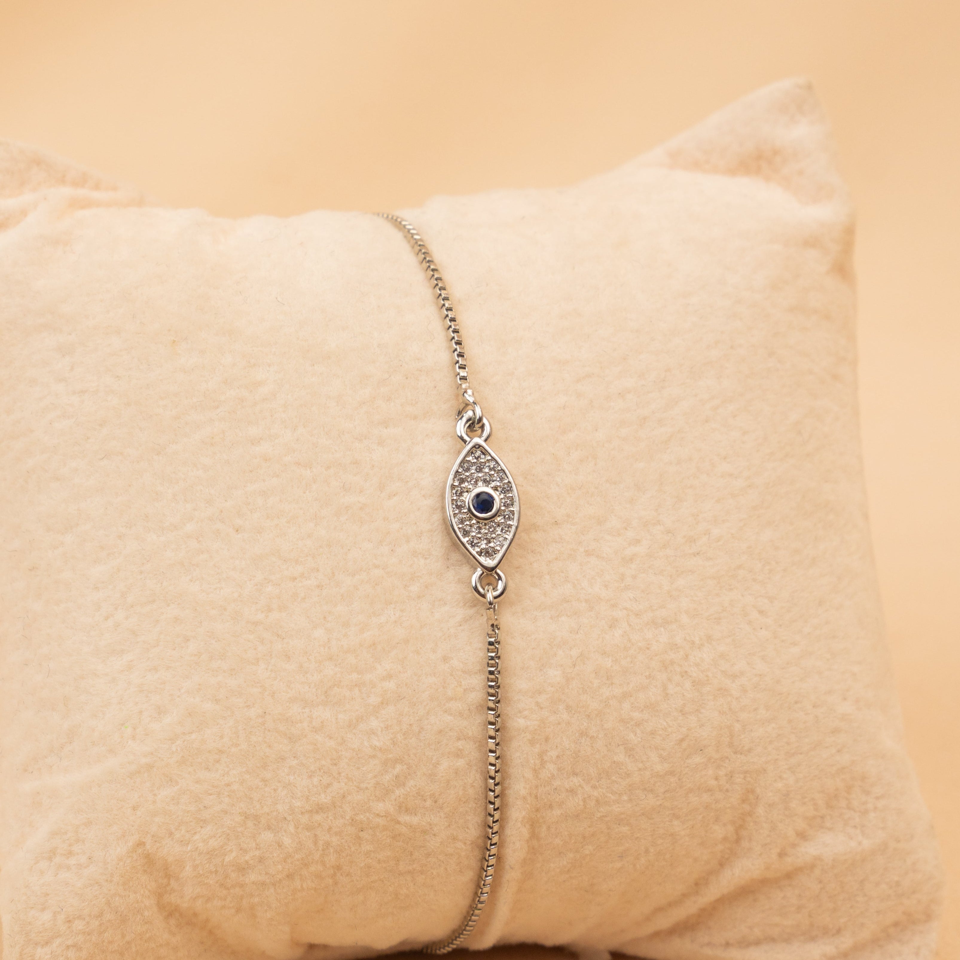 Delicate Evil Eye Bracelet