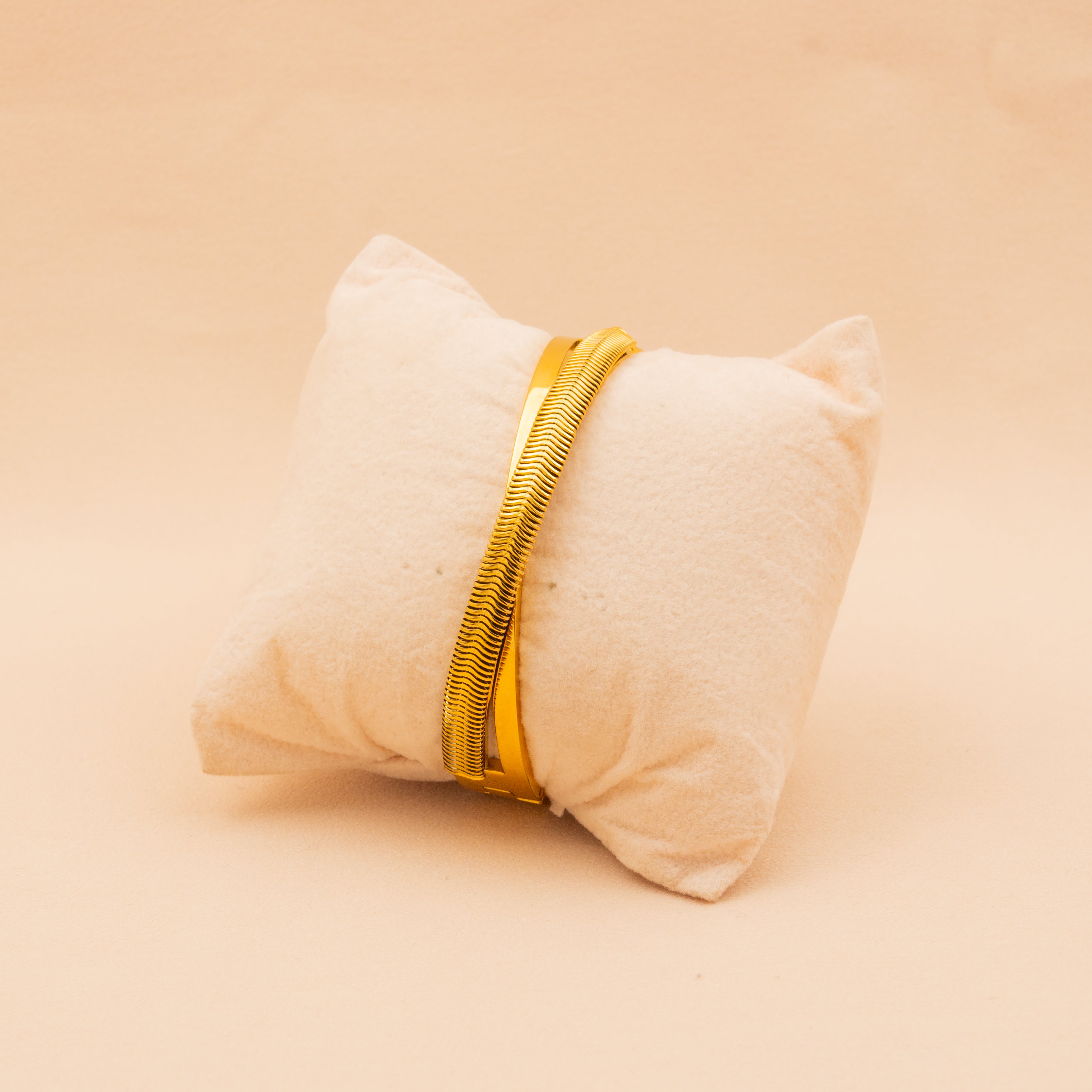 Dual Twister Bangle