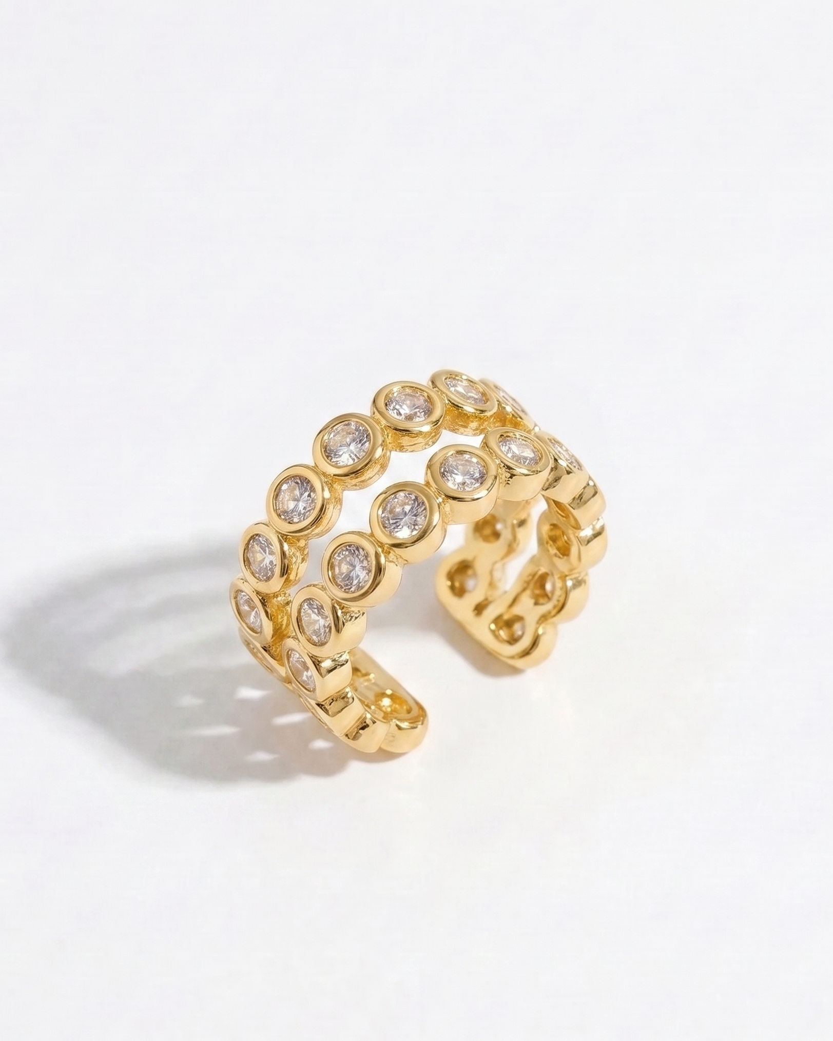 Nova Bezel Ear Cuff