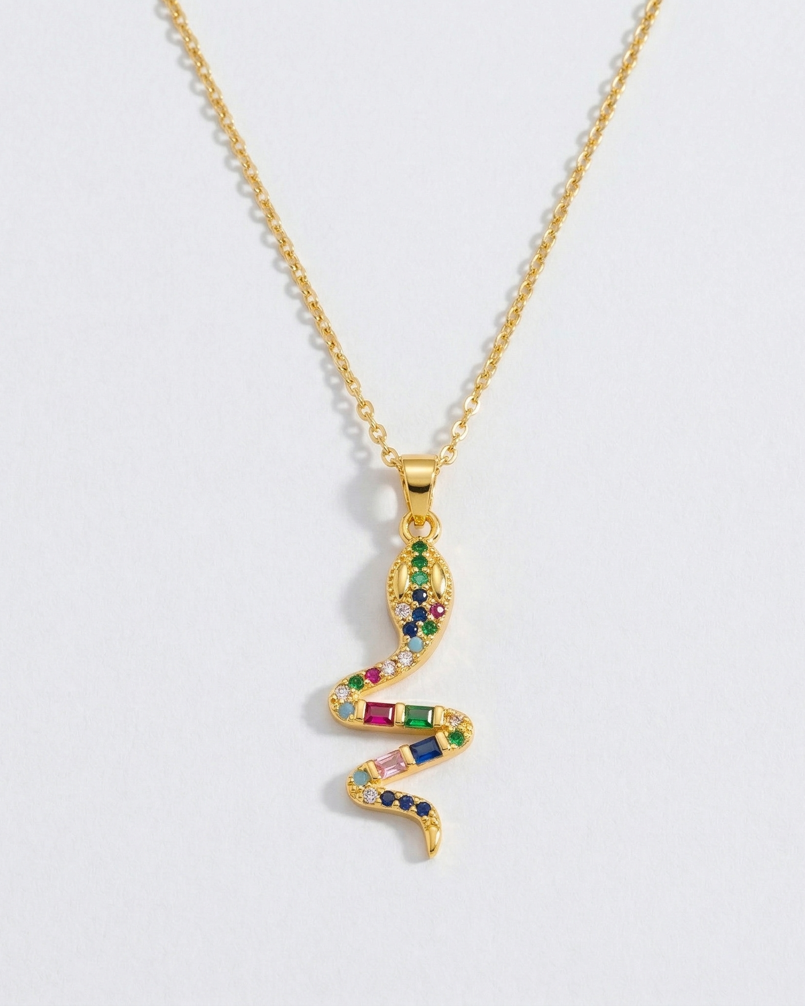 The Rainbow Serpent Necklace