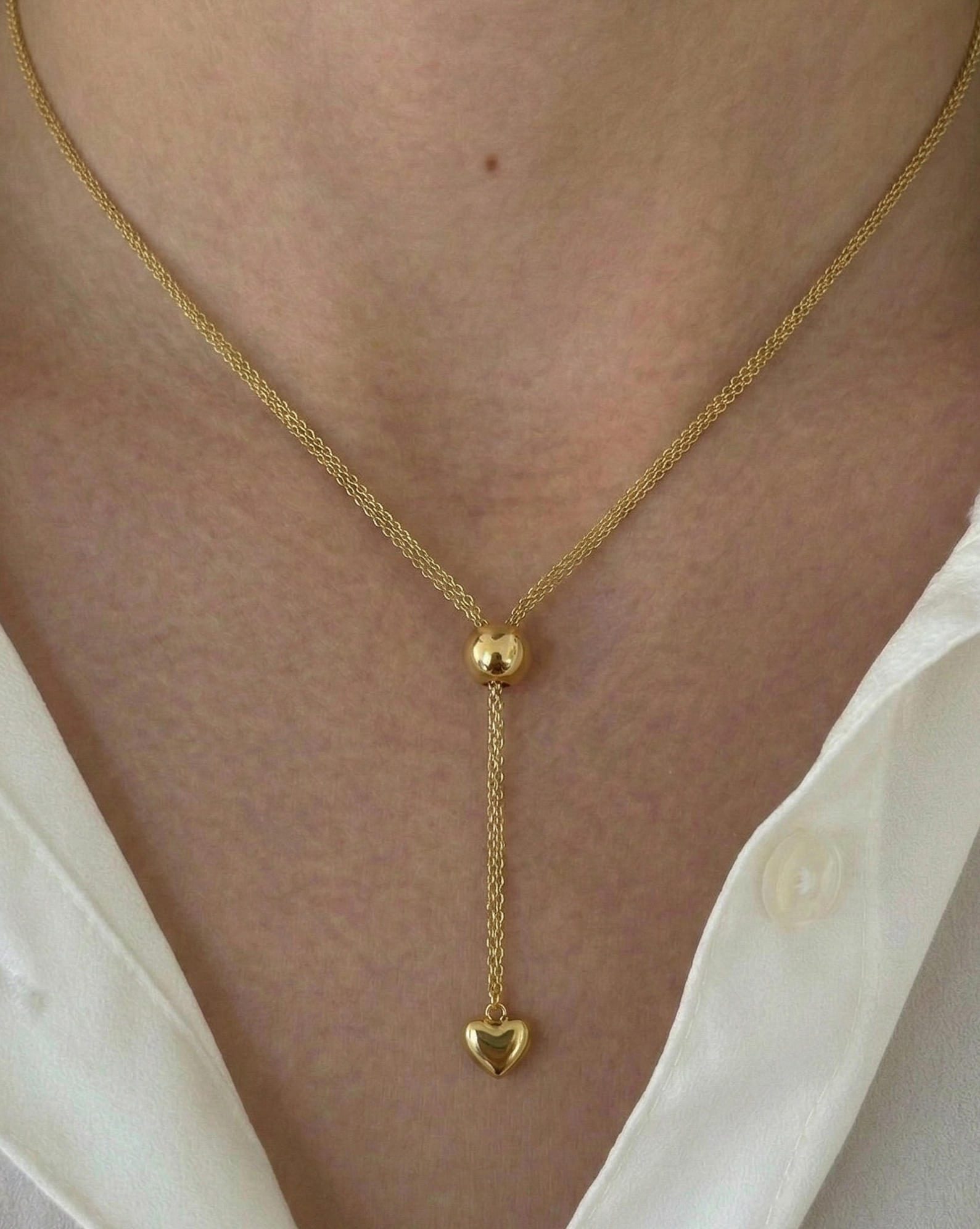 Luna Lariat Necklace