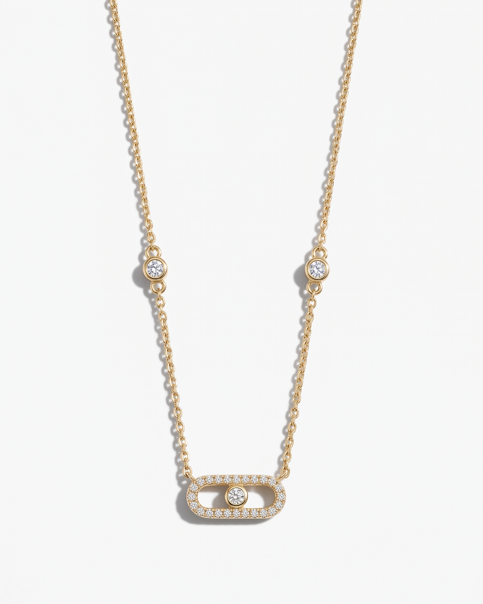 Lumière Link Station Necklace