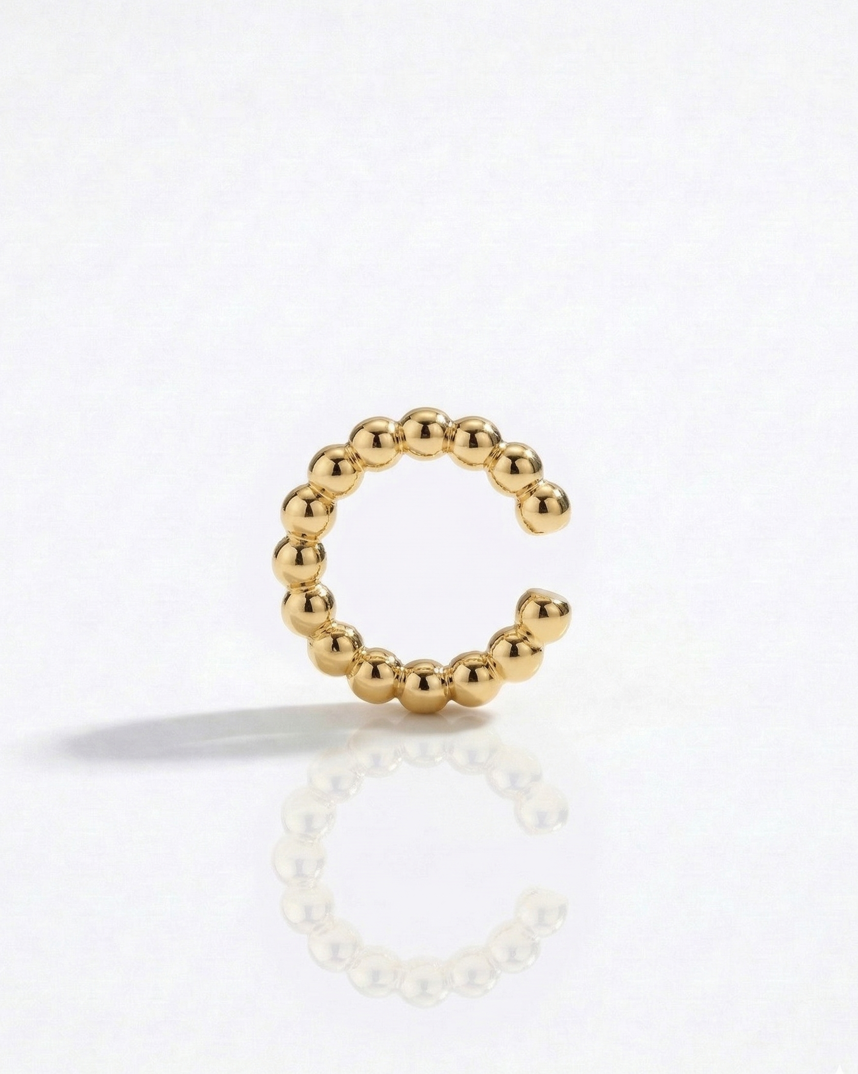 Molten Bead Ear Cuff