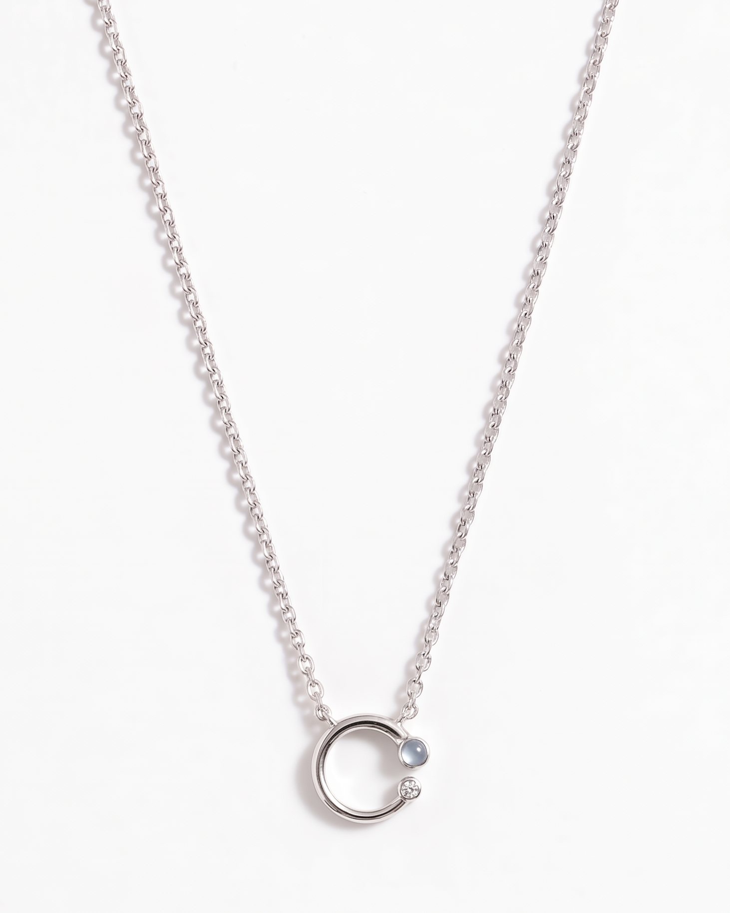 Celeste Orbit Pendant Necklace