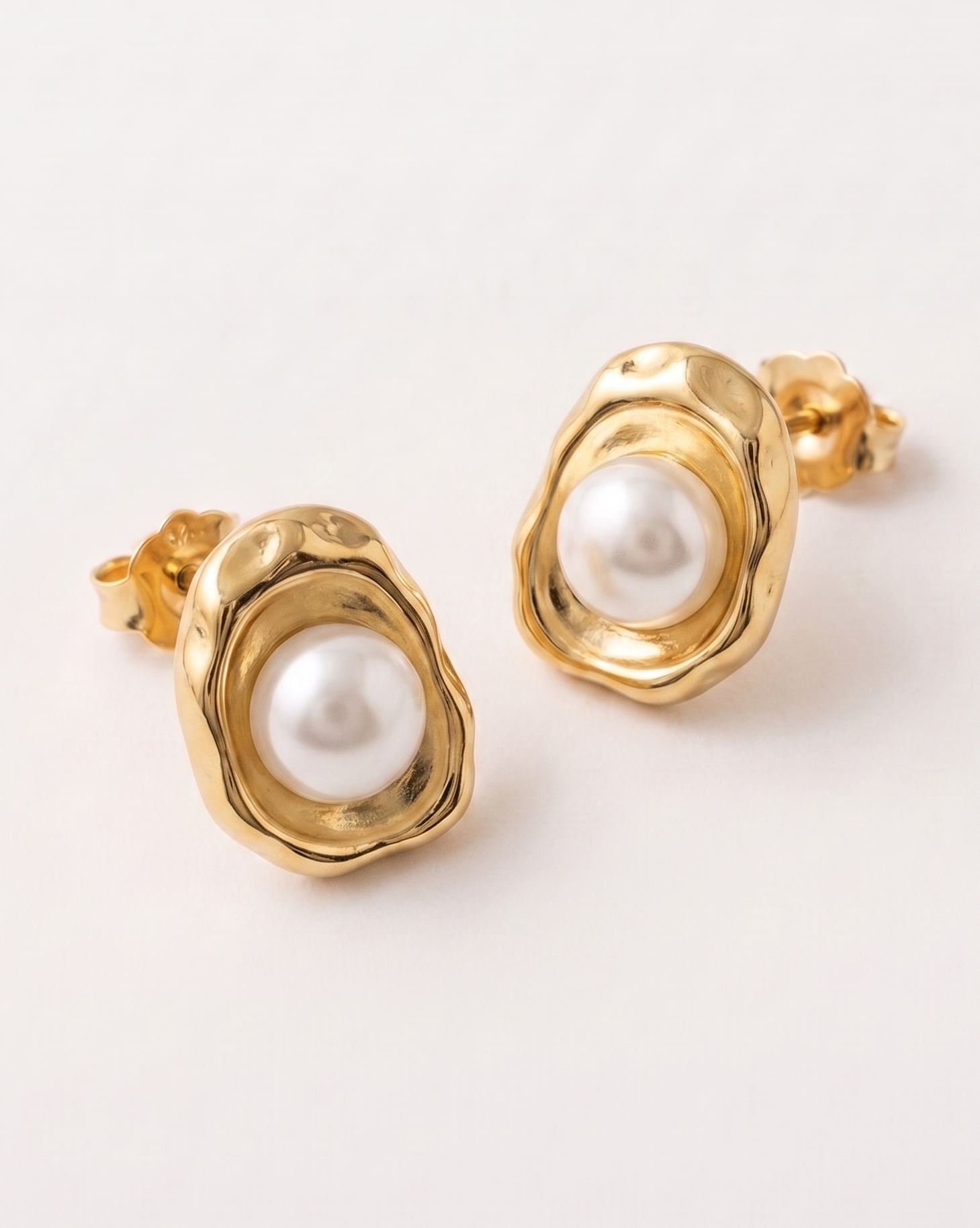 Molten Pearl Studs