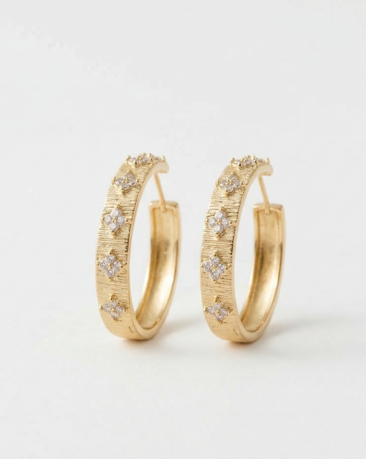 Stardust Statement Hoops