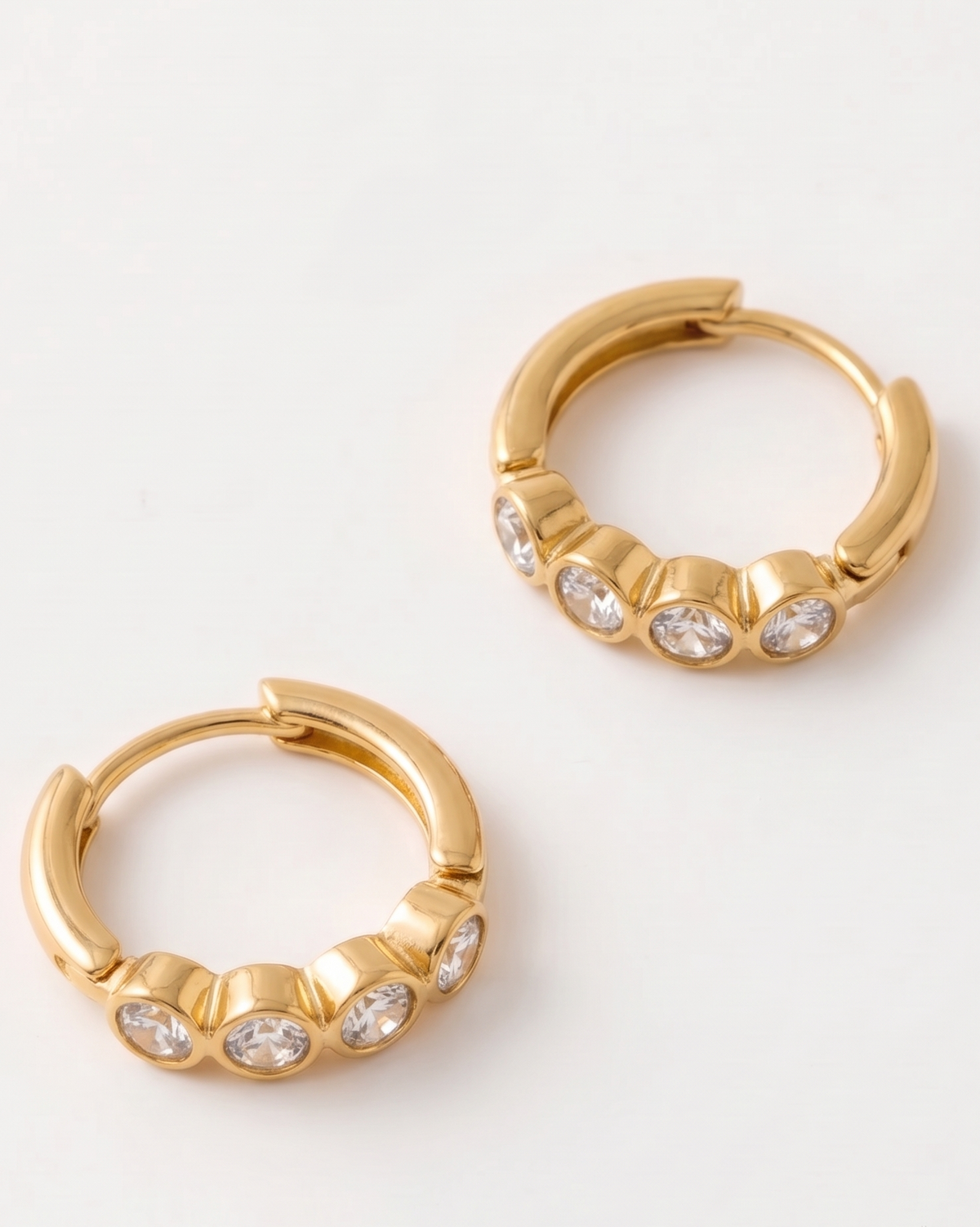 Lumi Crystal Hoops