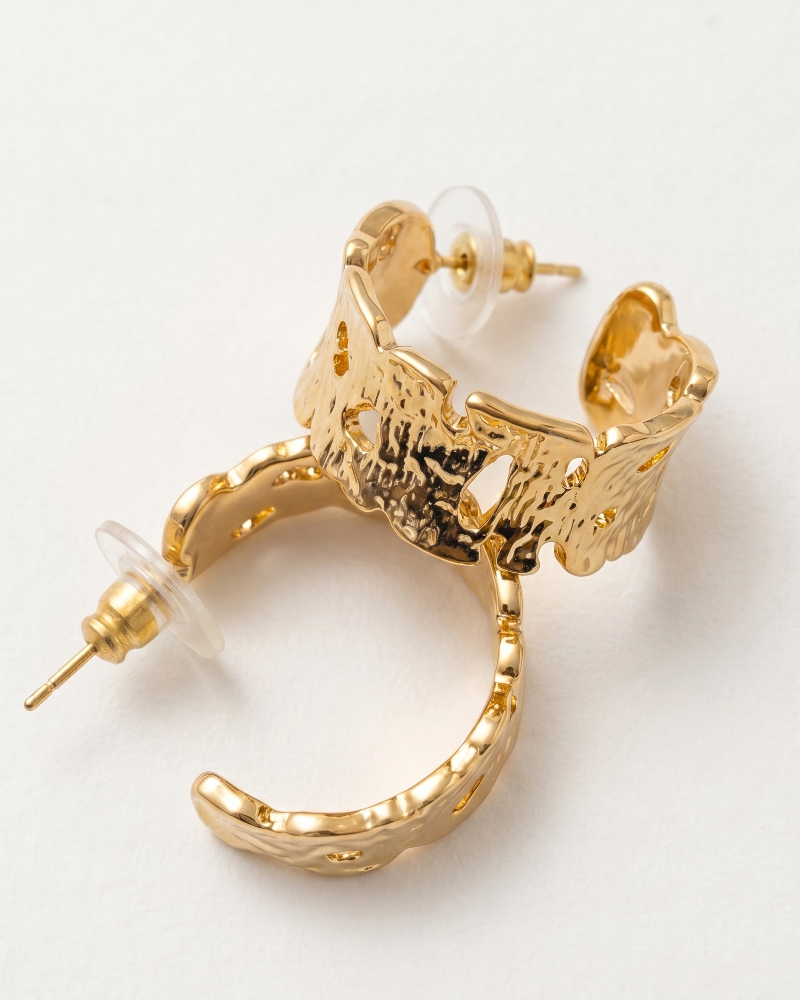 Muse Textured Hoops