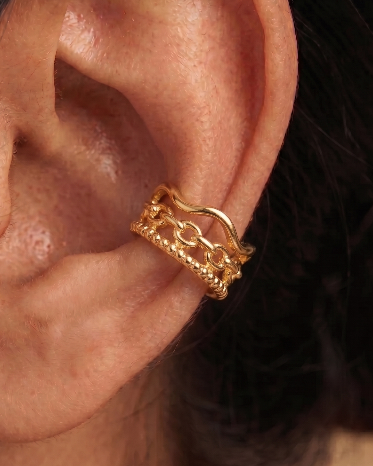 Aurelia Chain Ear Cuff