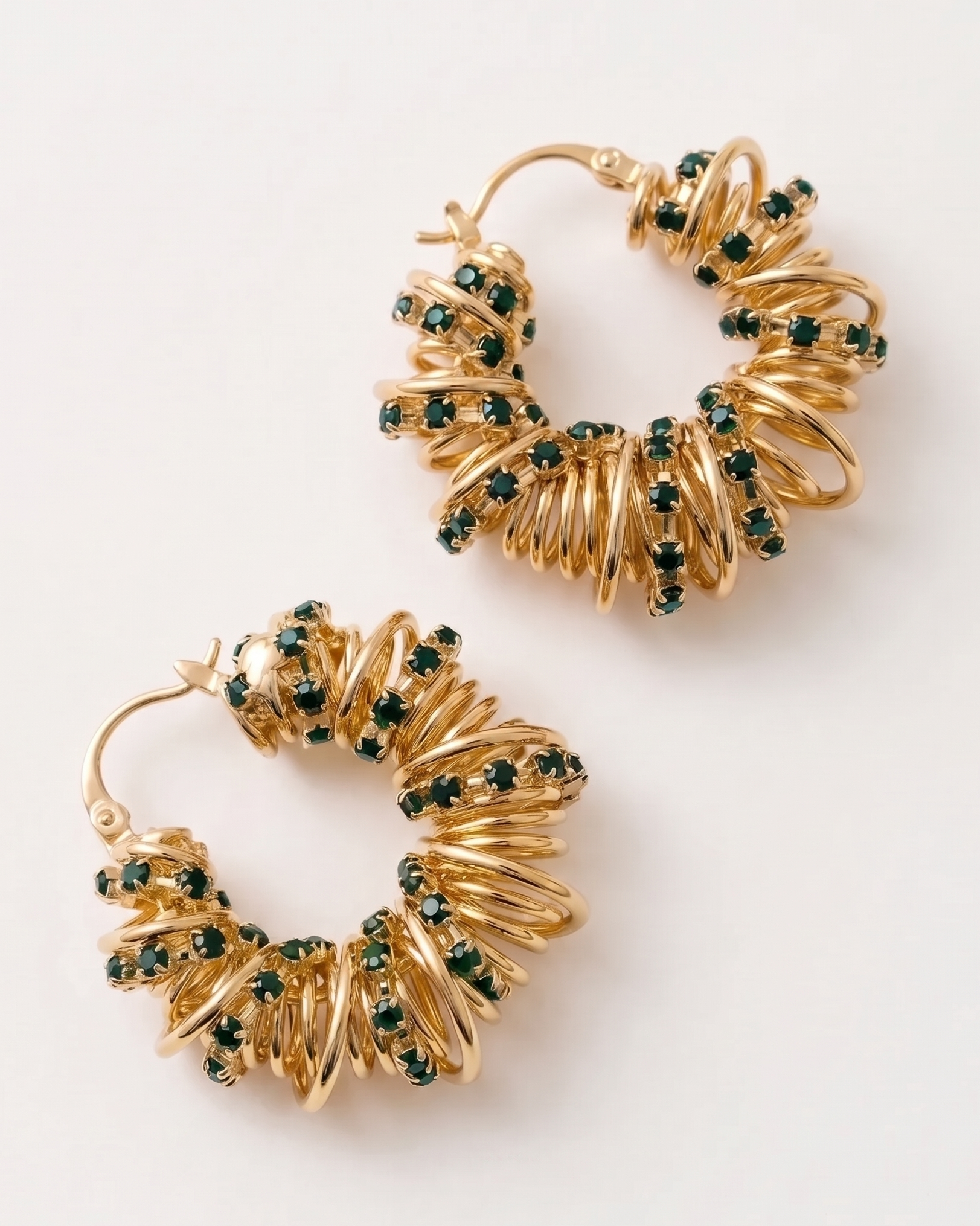 The Raya Twist Hoop Earrings