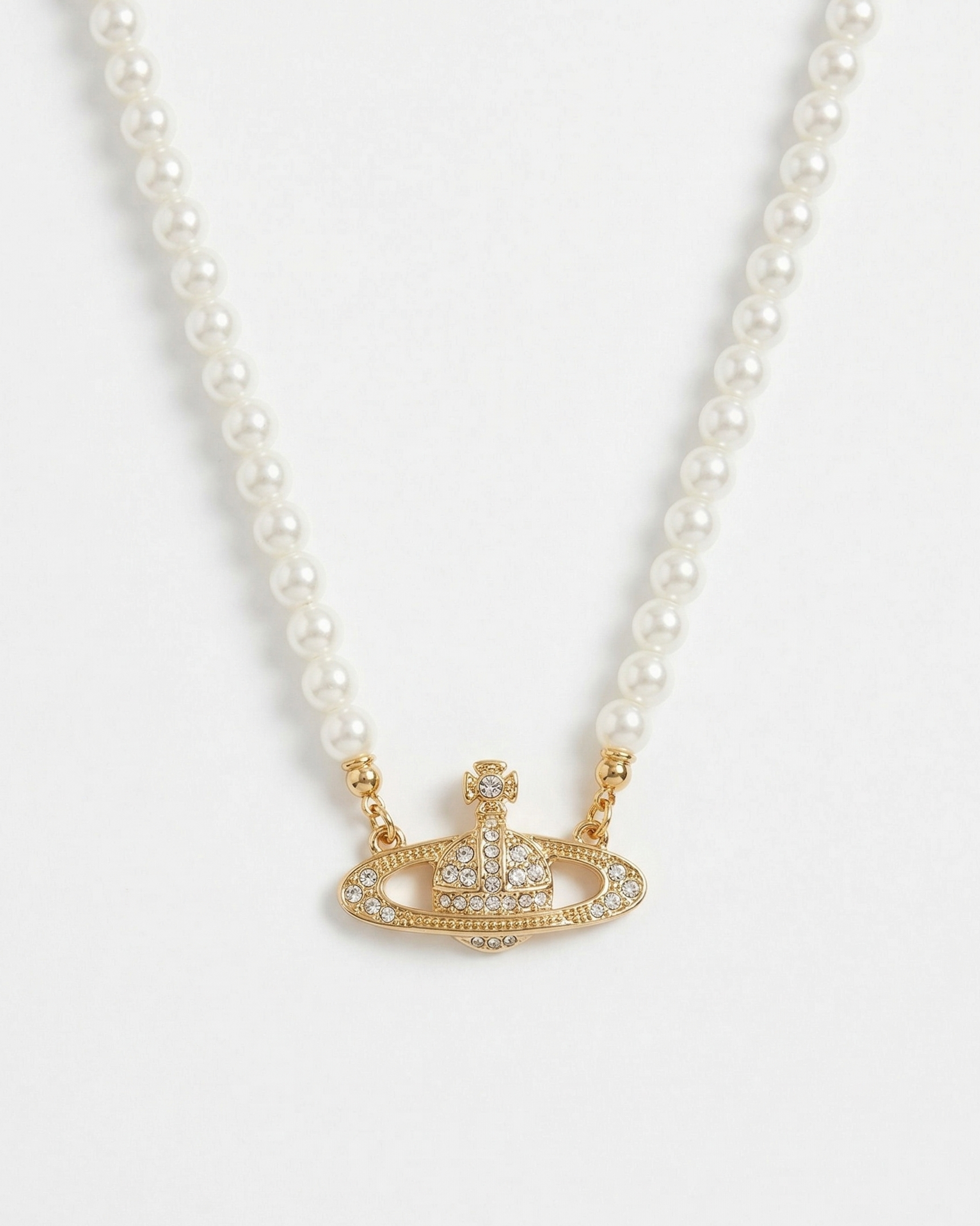 Astra Pearl Orb Necklace