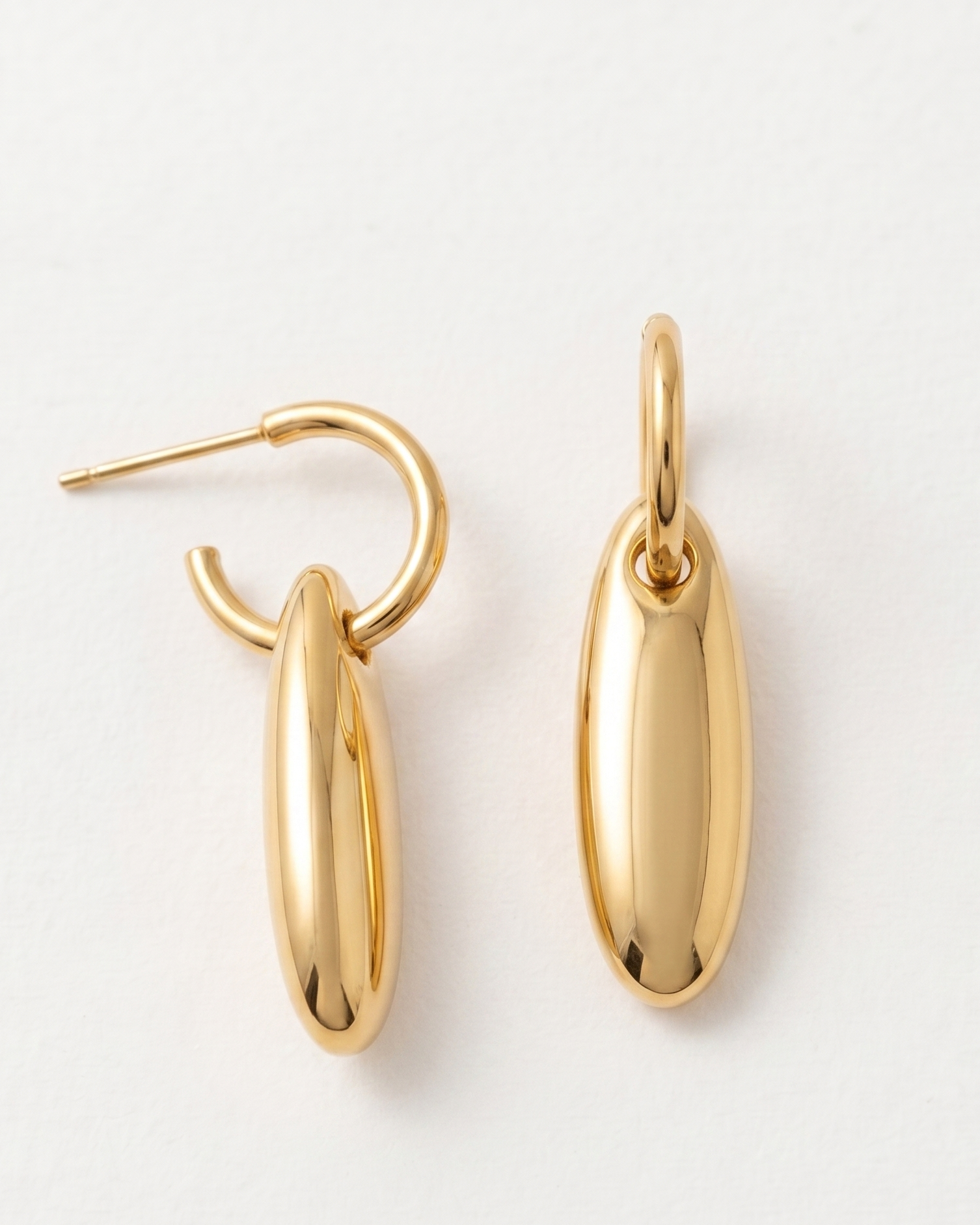 Aura Drop Hoops