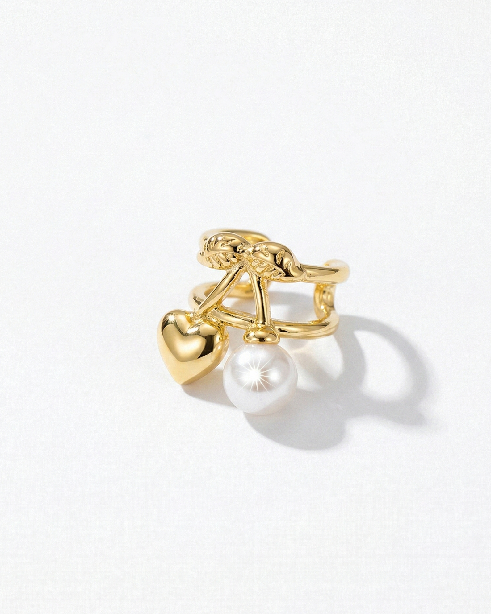 Amour Cherry Ear Cuff