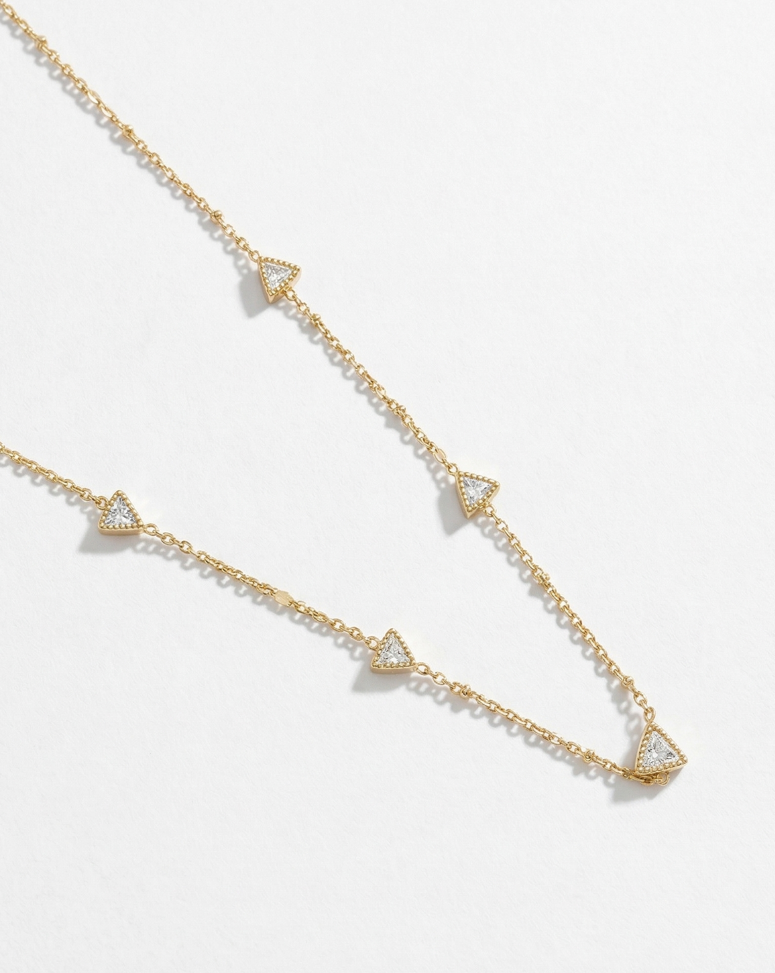 Luma Triangle Station Necklace