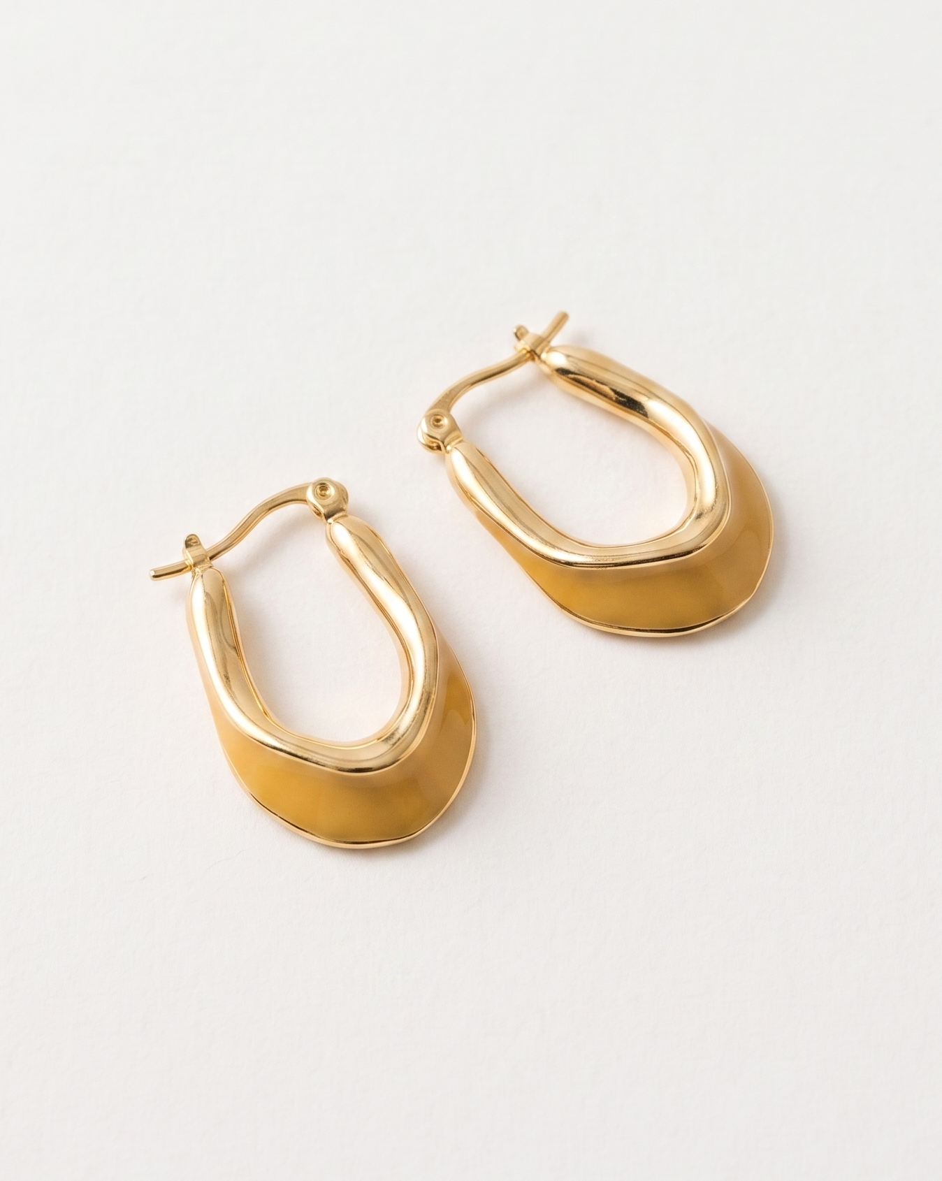 Sculpted Loop Hoops