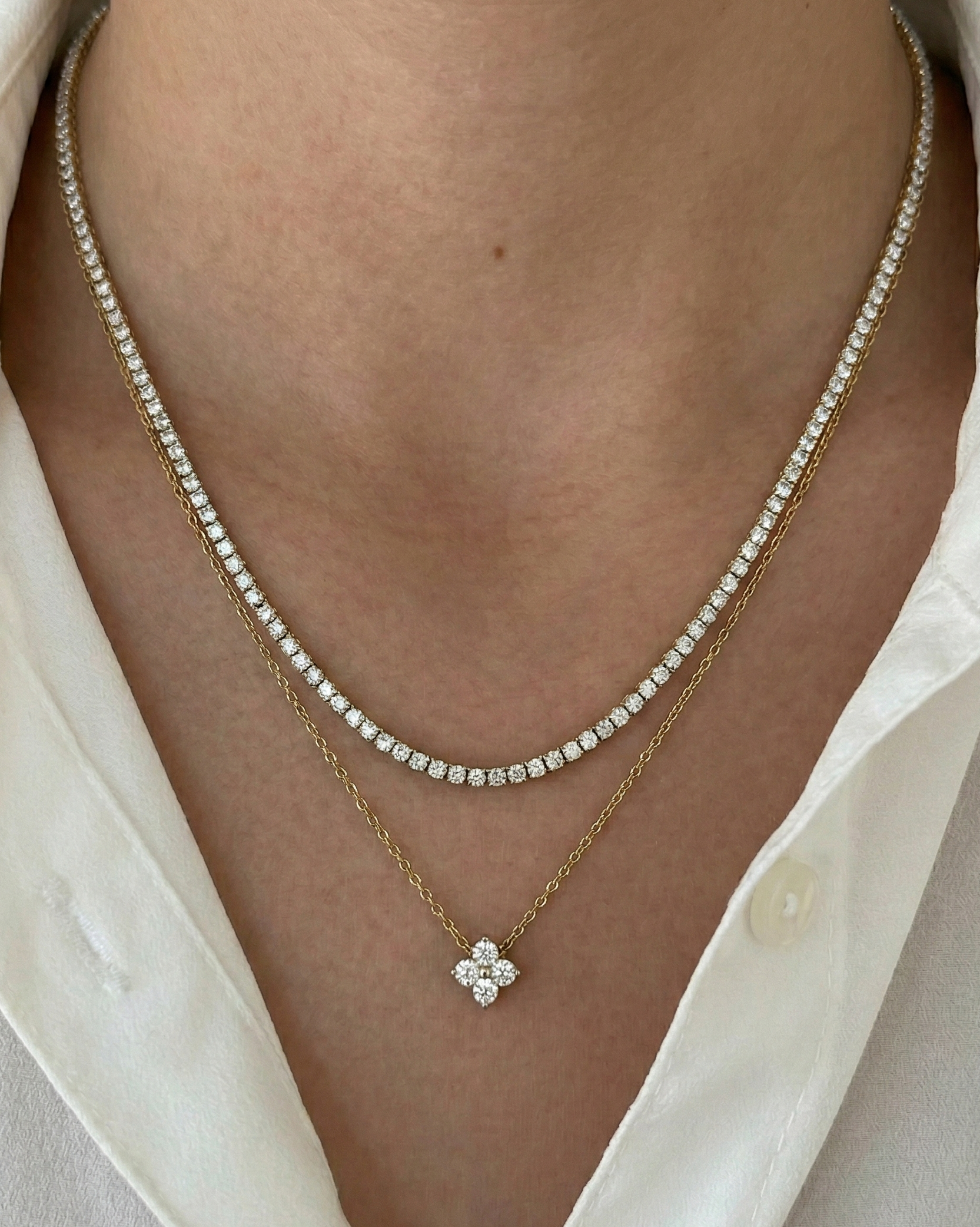 Lumi Tennis Necklace