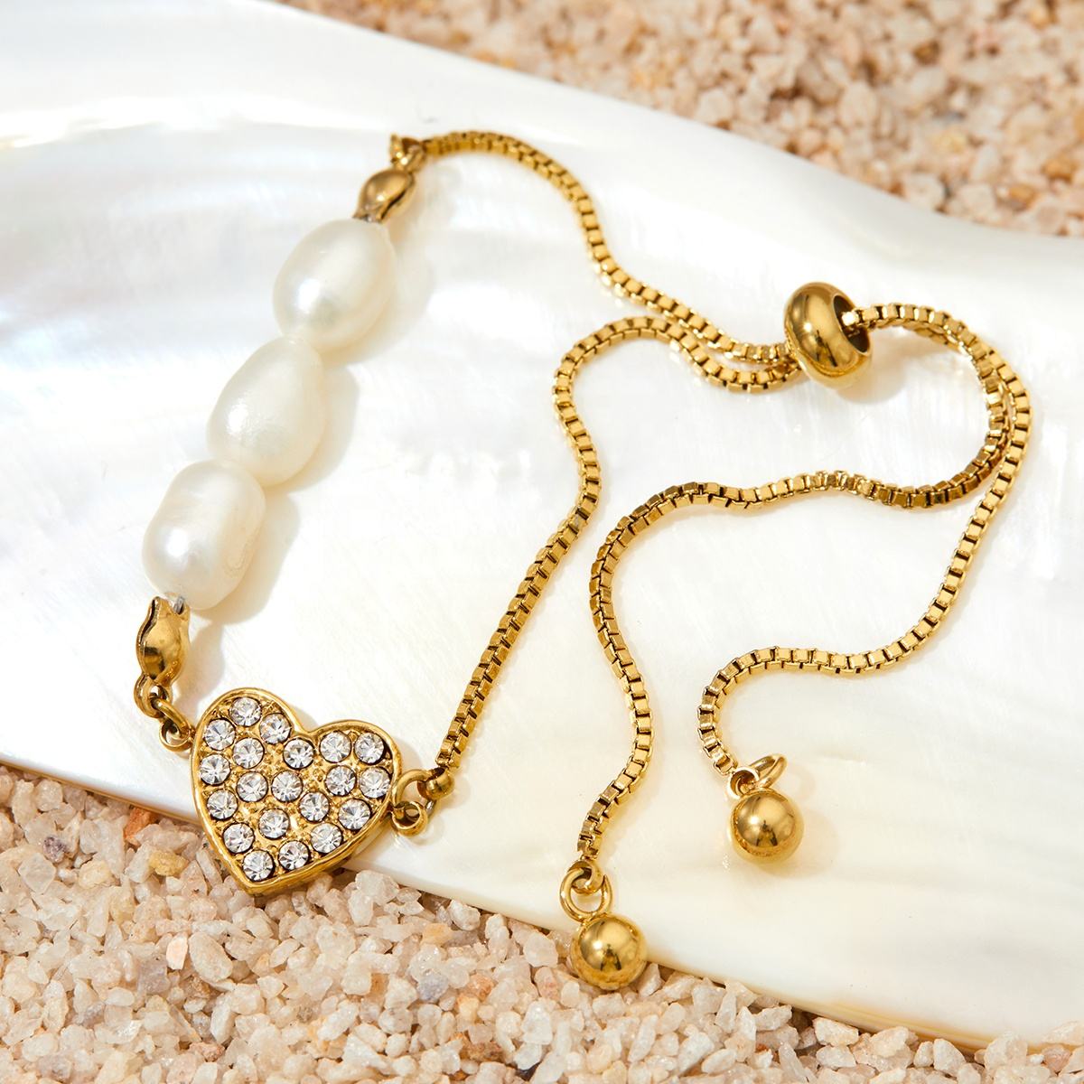 The Pearl Heart Bracelet