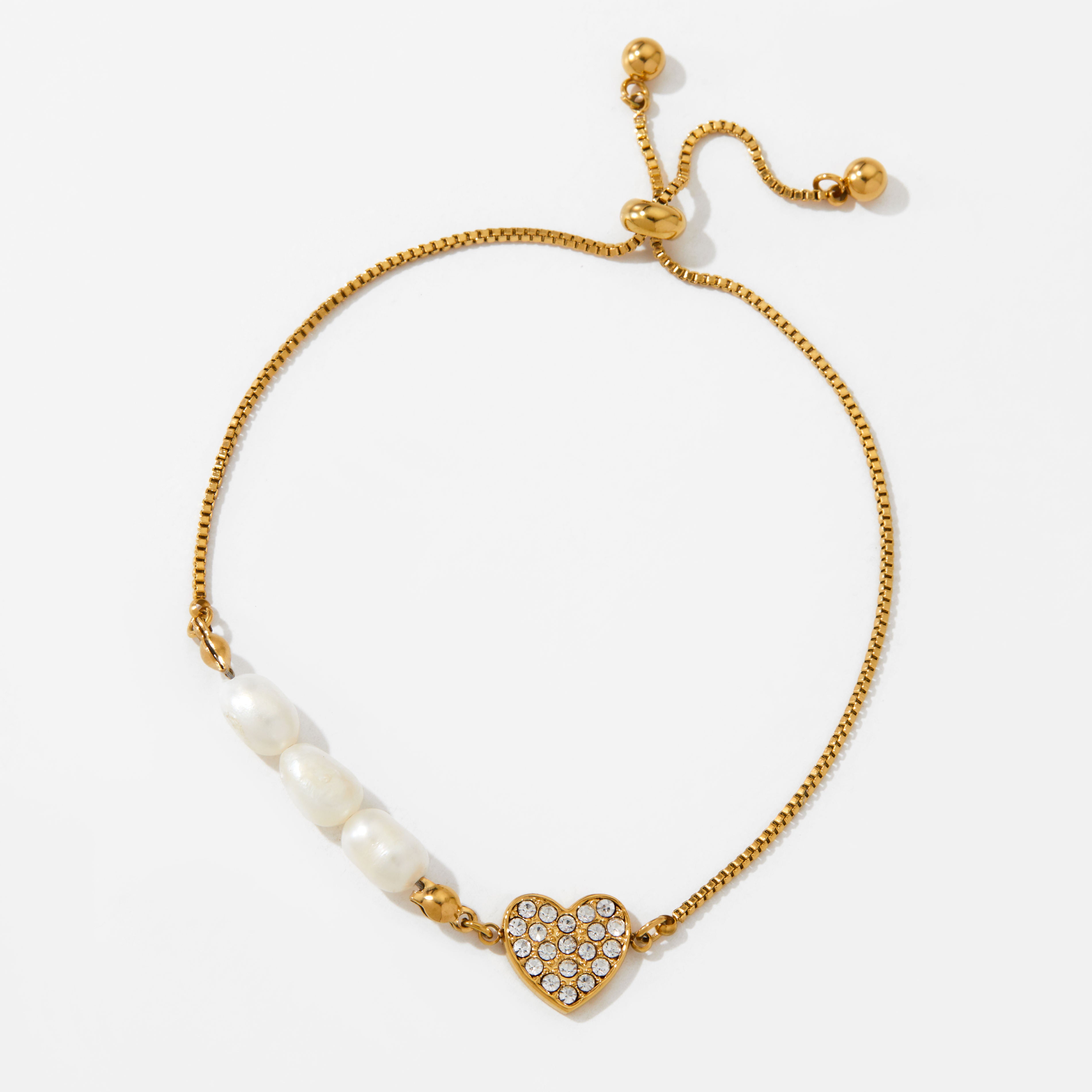 The Pearl Heart Bracelet