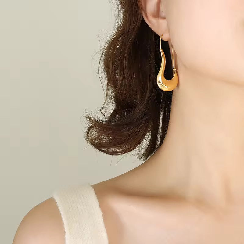 Pin Drop Statement Earrings