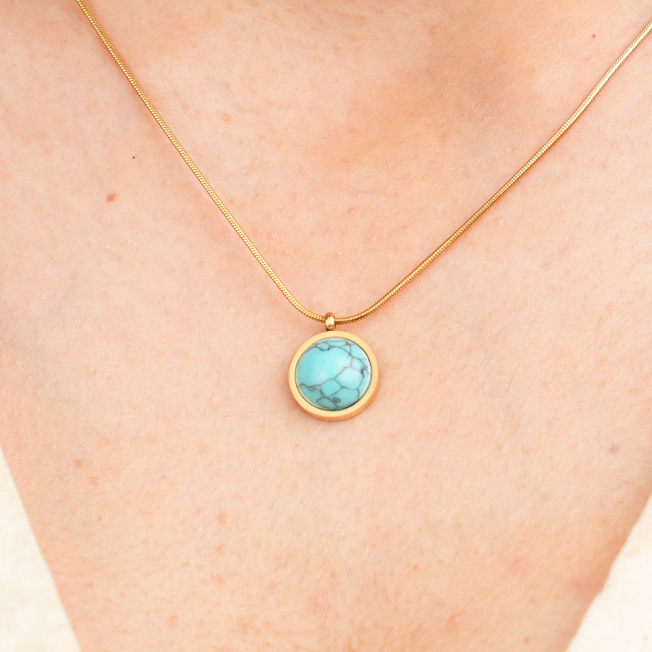 The Turquoise Drop Necklace