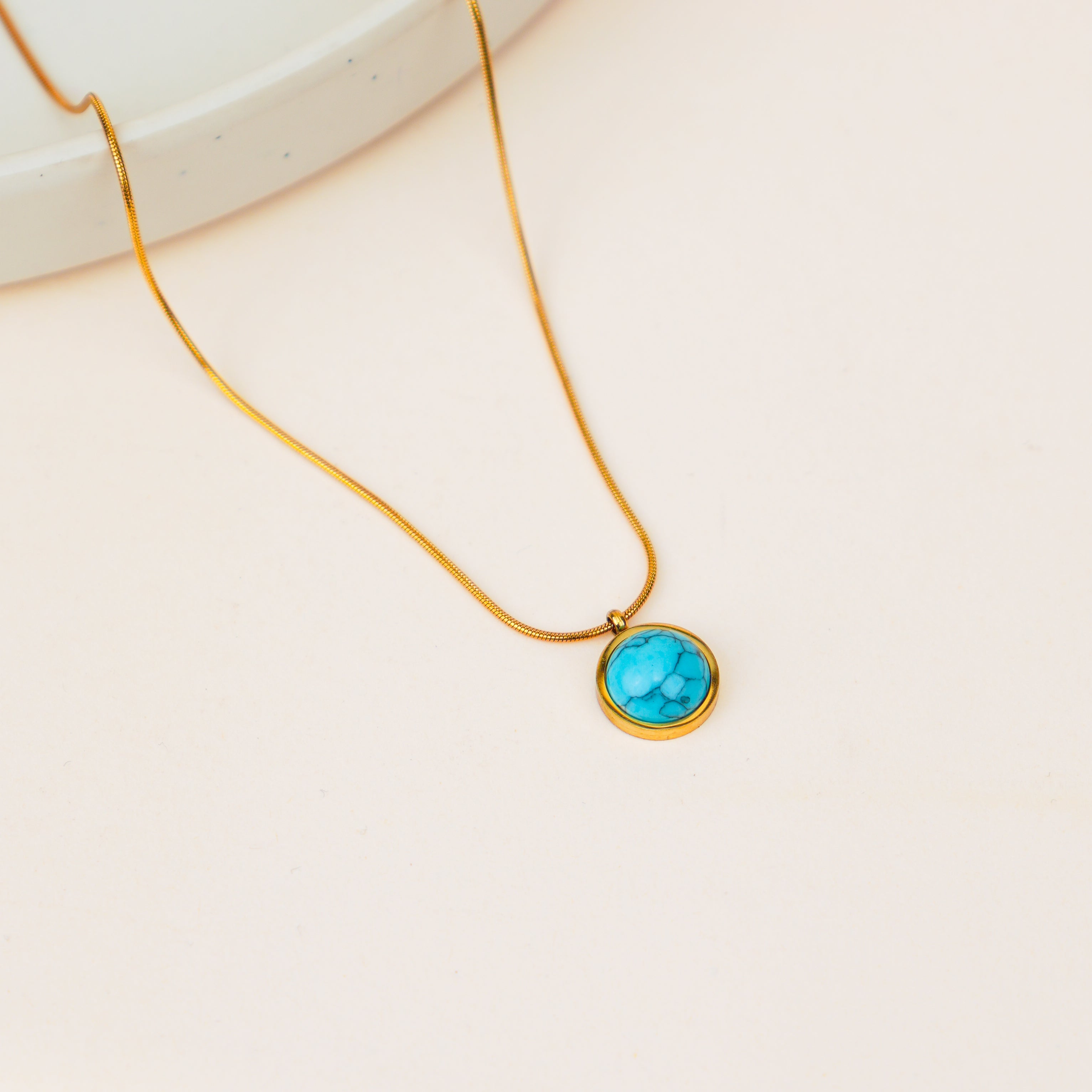 The Turquoise Drop Necklace
