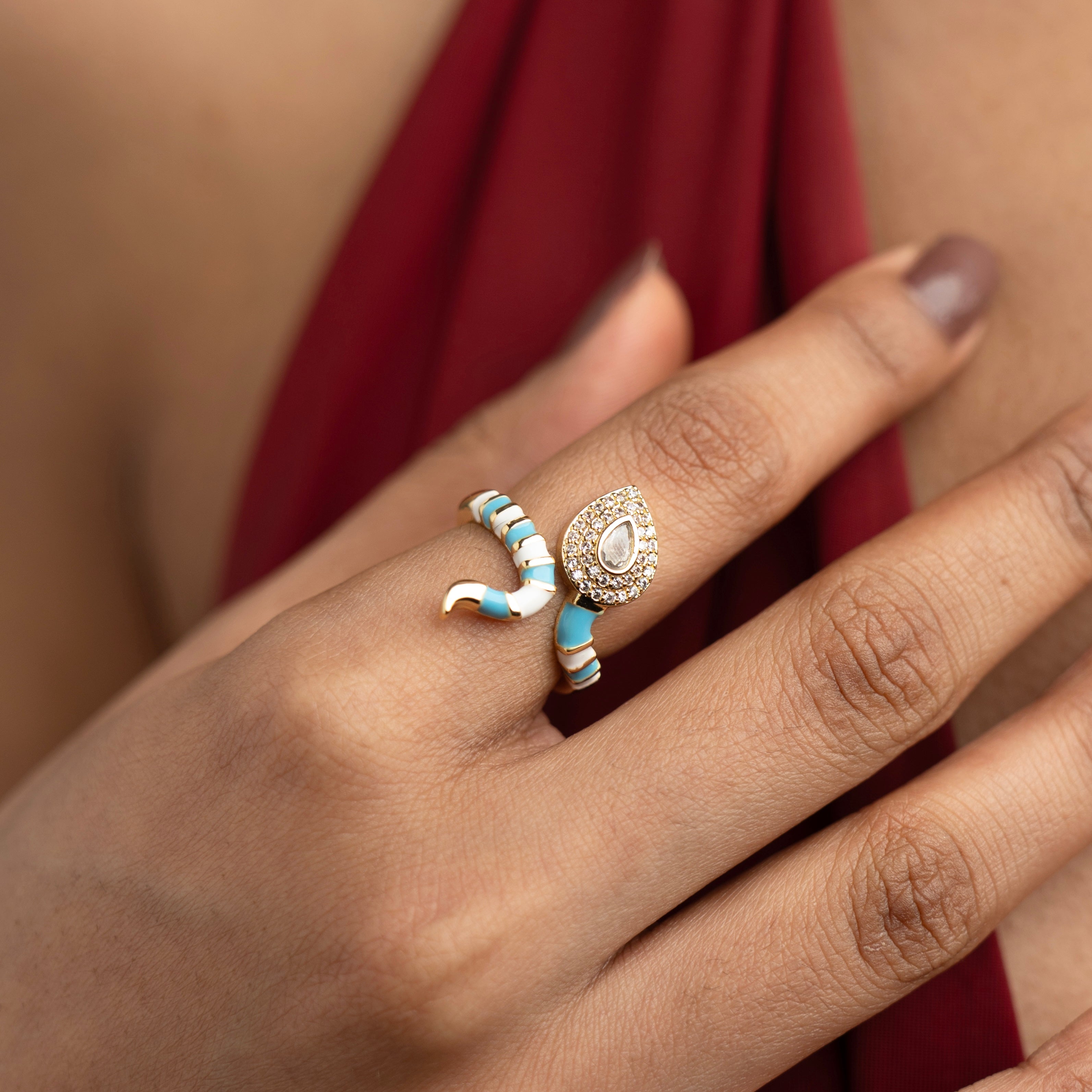 The Abyss Snake Ring