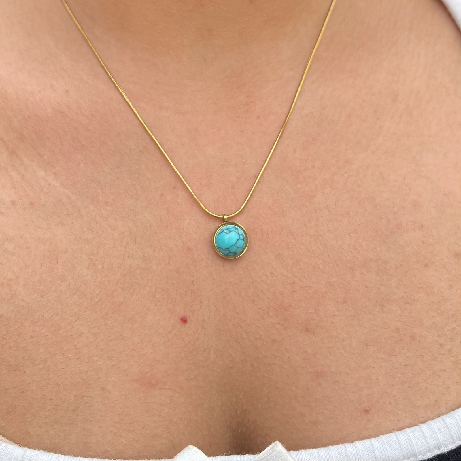 The Turquoise Drop Necklace