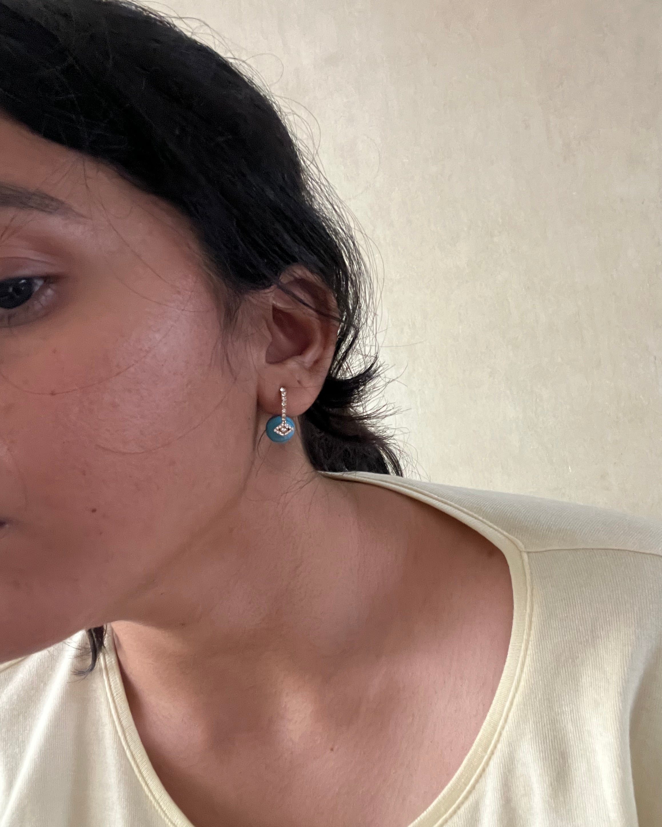 Santorini Eye Earrings