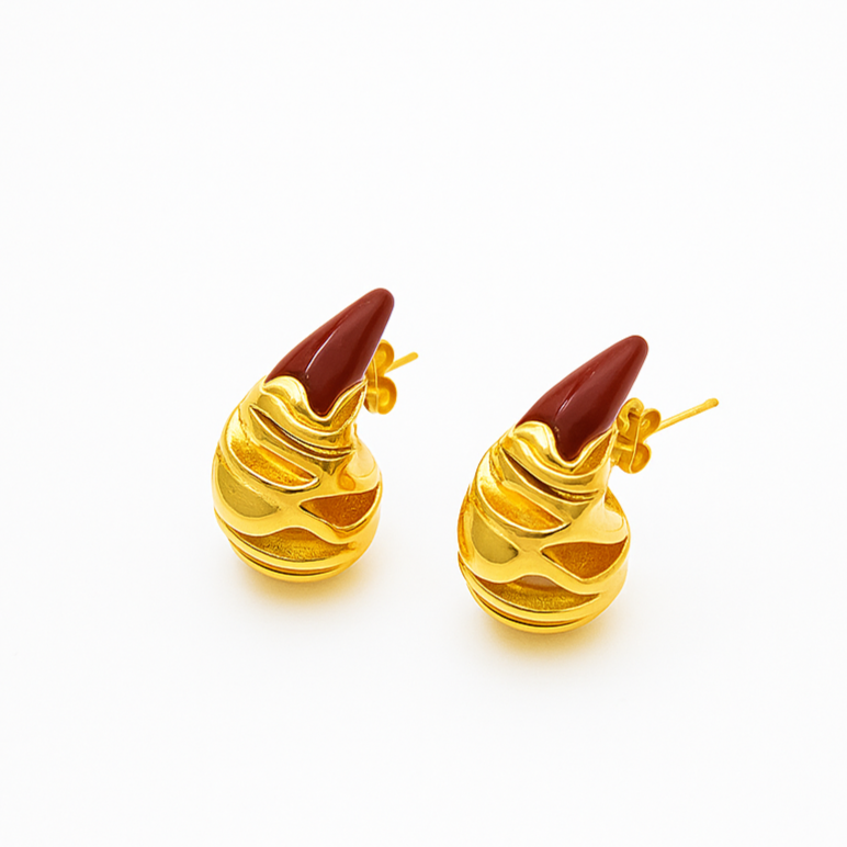 The Ember Crest Earrings